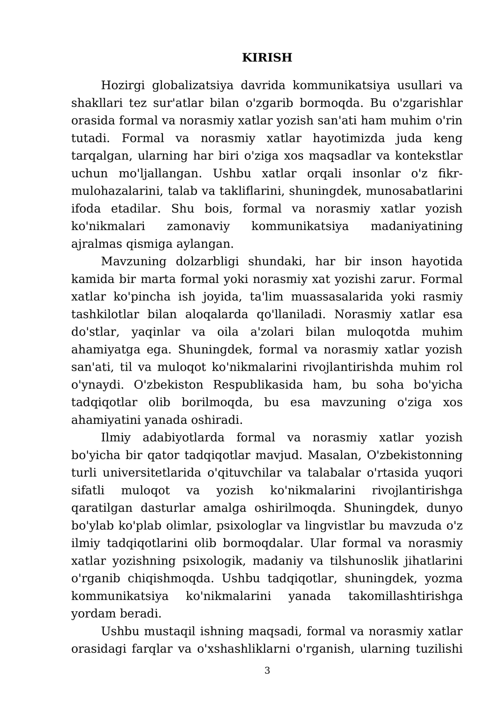 1-KURS TALABASI ABDUNAZAROVA SEVINCHNING. FANIDAN TAYYORLAGAN MUSTAQIL ISHI 3