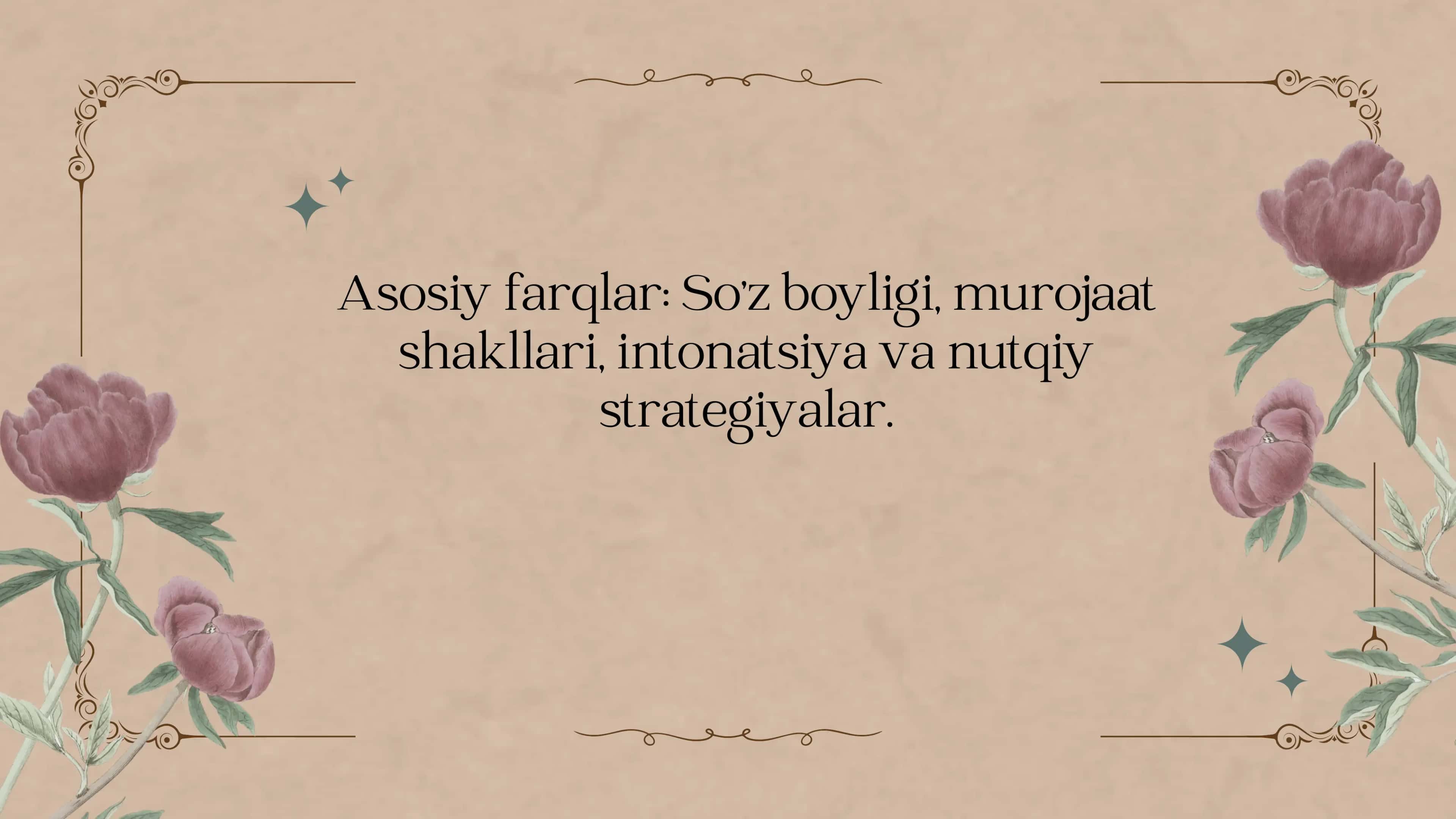 " O'g'ri " va " Dahshat " asari tilining sotsiolingvistik tahlili ( Gender) 3