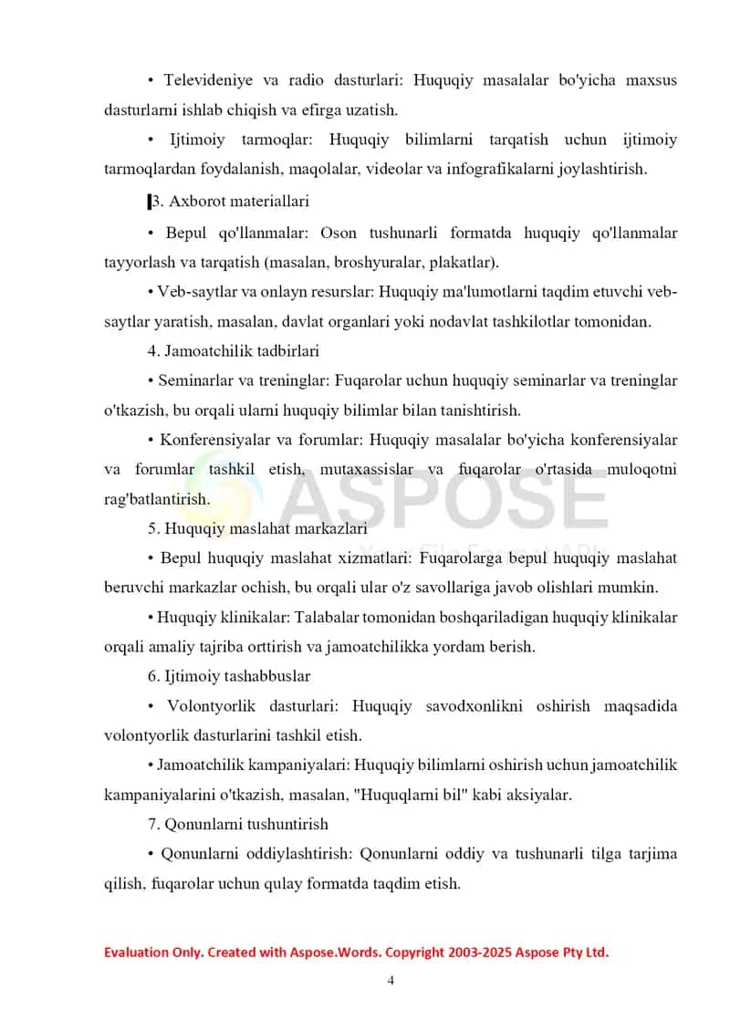 Huquqiy tarbiya vositalari 3
