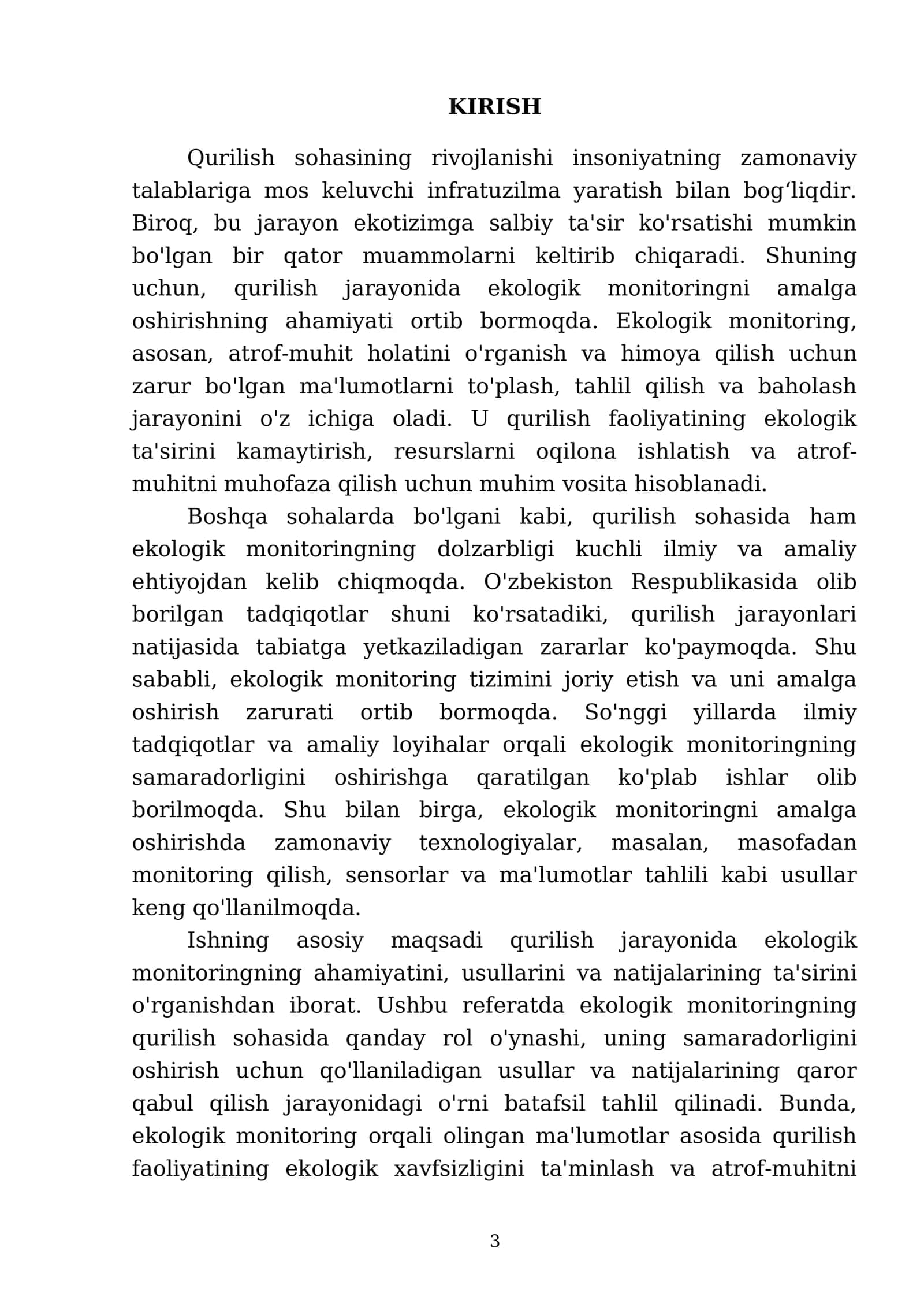 Qurilishda ekologik monitoring 3