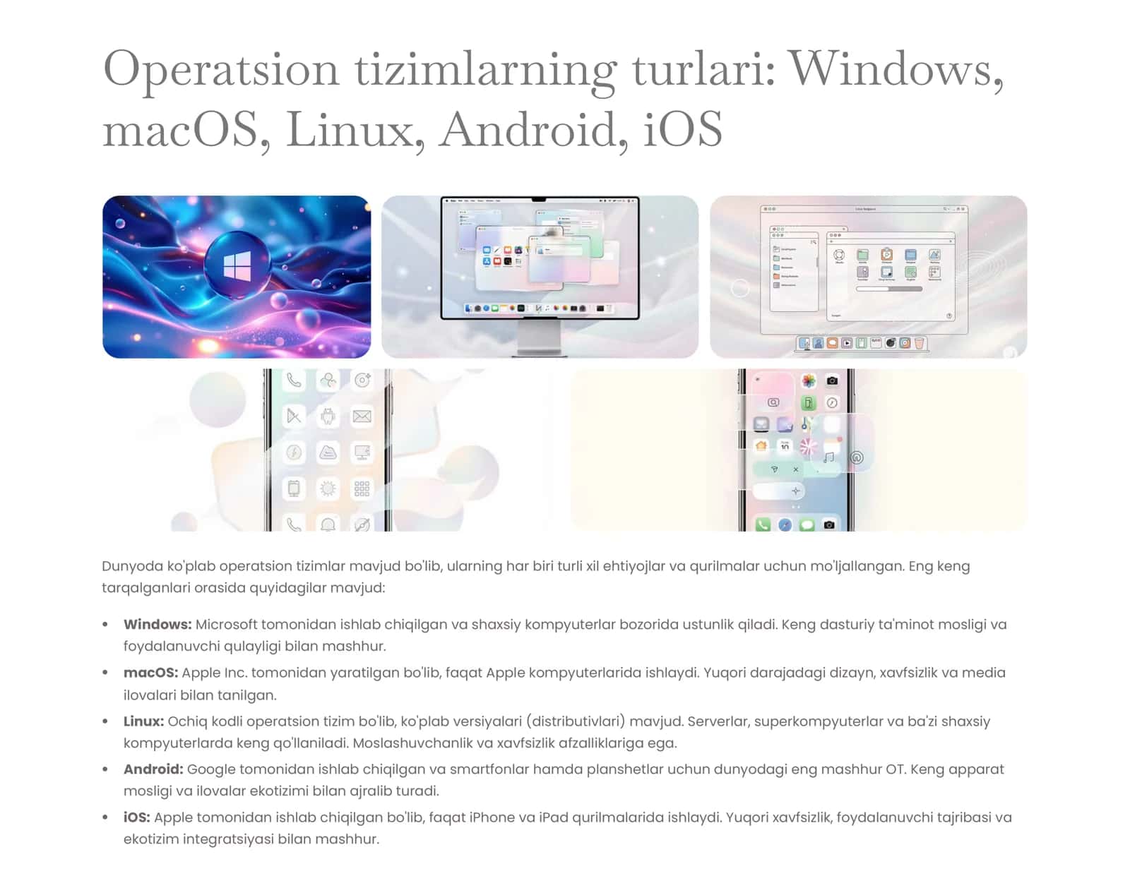 Operatsion tizimlar 3