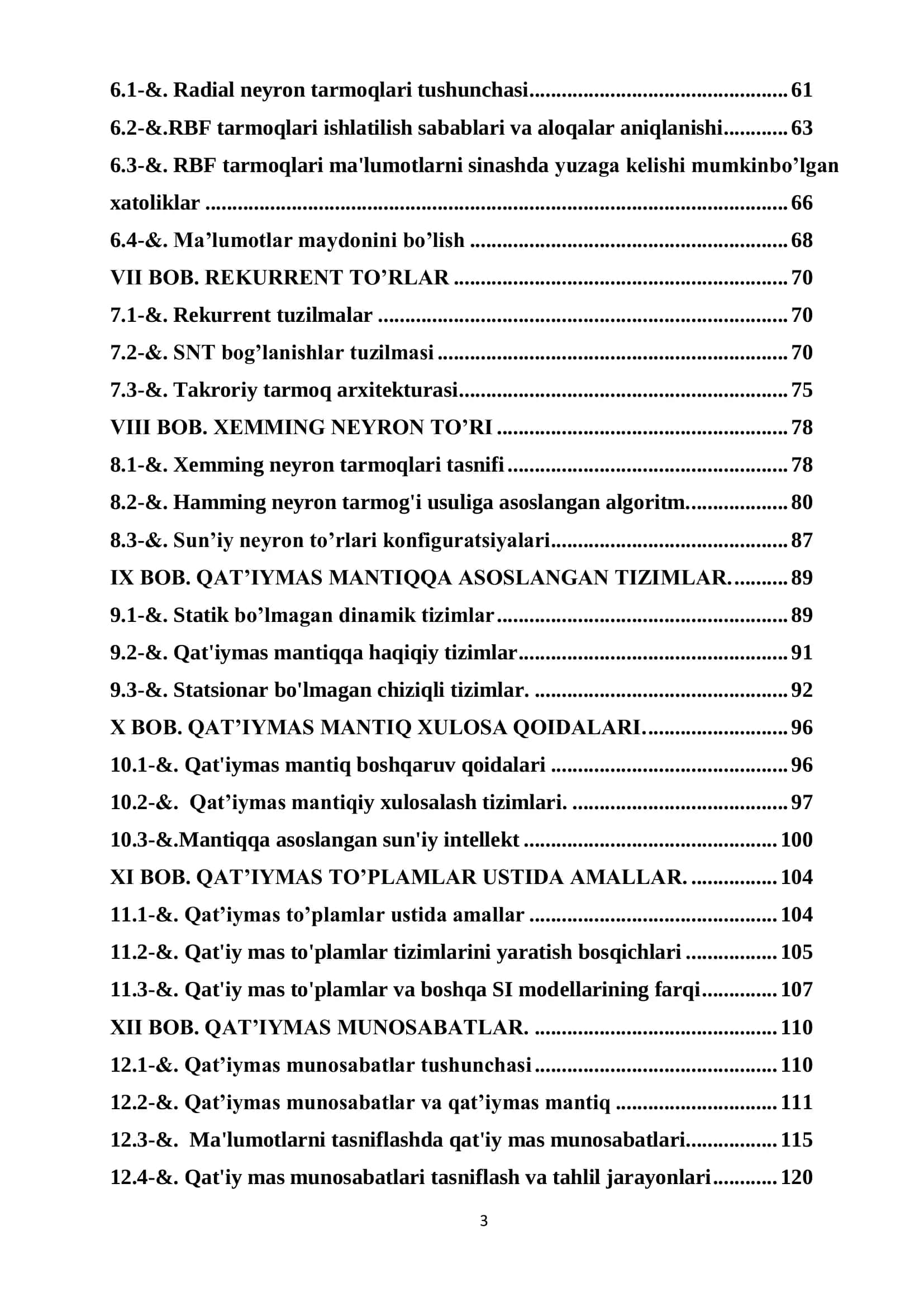Muxtirova Asalxon Shavkatjon qizining Sun`iy Intellekt va Neyron To‗rli Texnologiyalari 3
