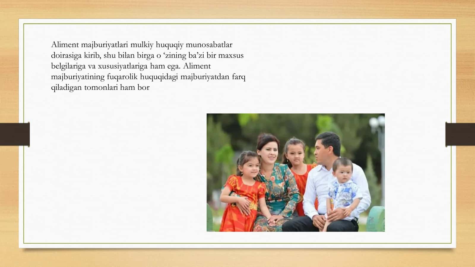 ALIMENT MAJBURIYATLARI 3