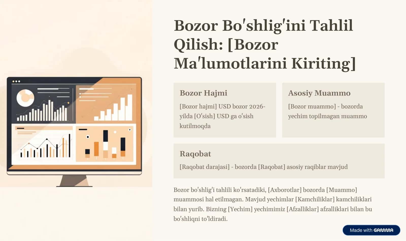 Universal Startup Biznes Rejasi Andozasi (2026) 3