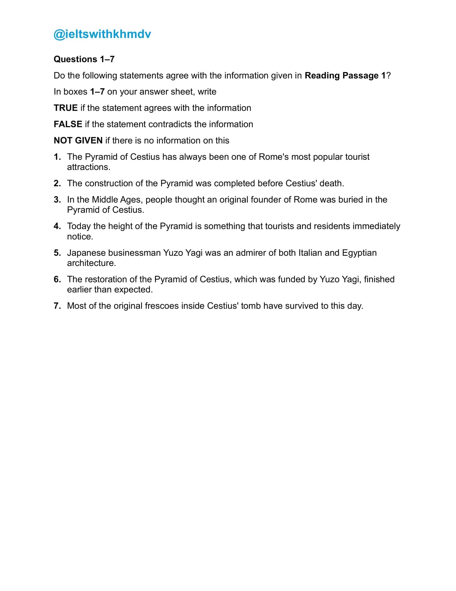 reading mock test 3