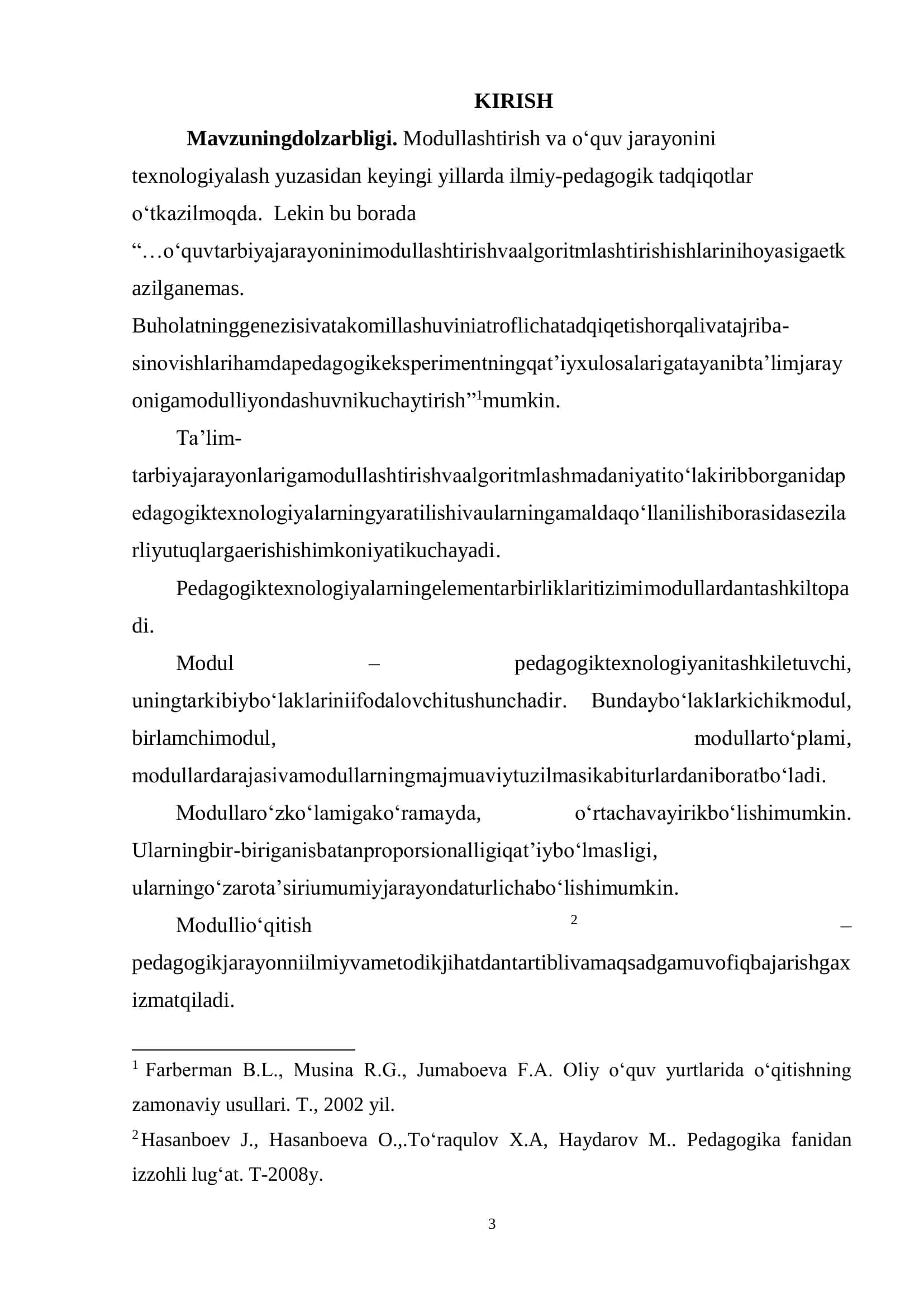 MODULLITA’LIMNINGMOHIYATIVAAHAMIYATI 3