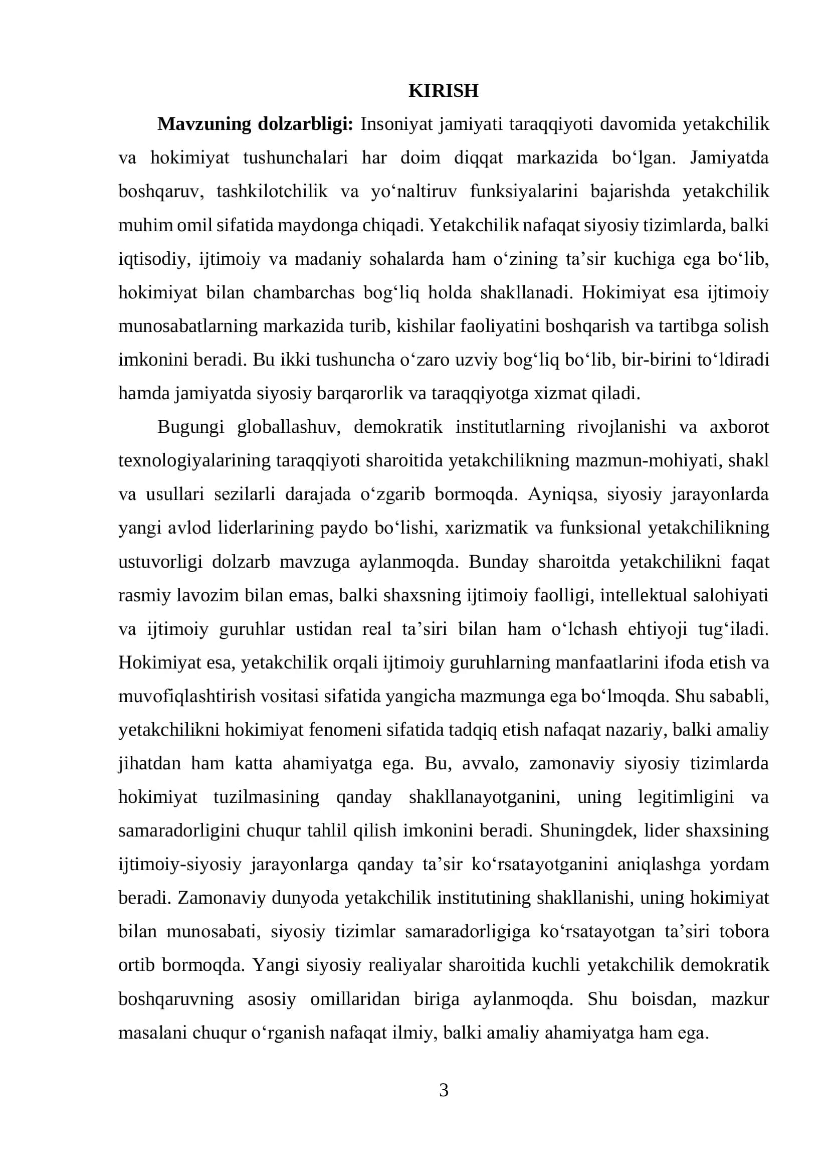YETAKCHILIK HOKIMIYAT FENOMENI SIFATIDA 3