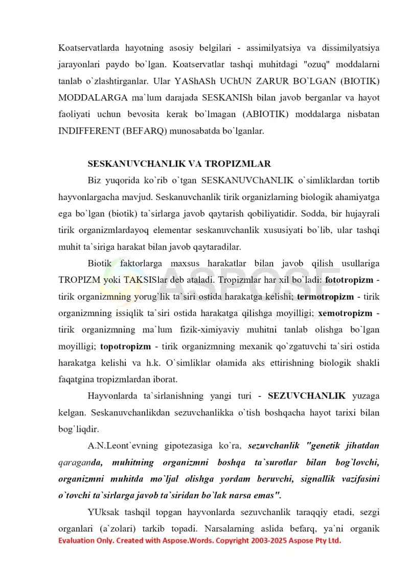 Psixologiya evalutsiyasi. 3