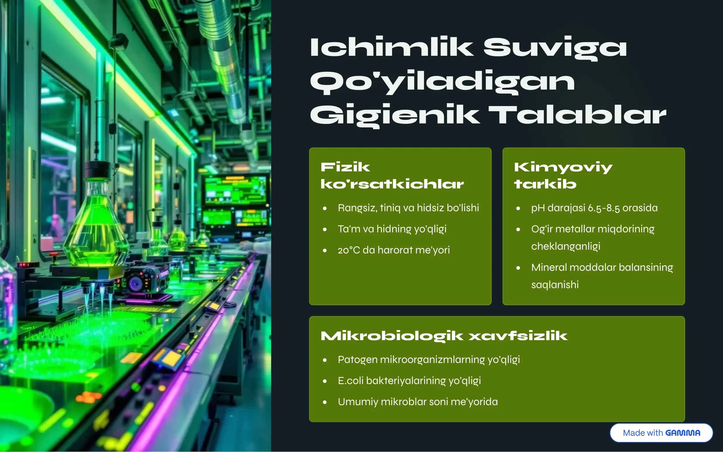 Suvning Salomatlik Omili 3