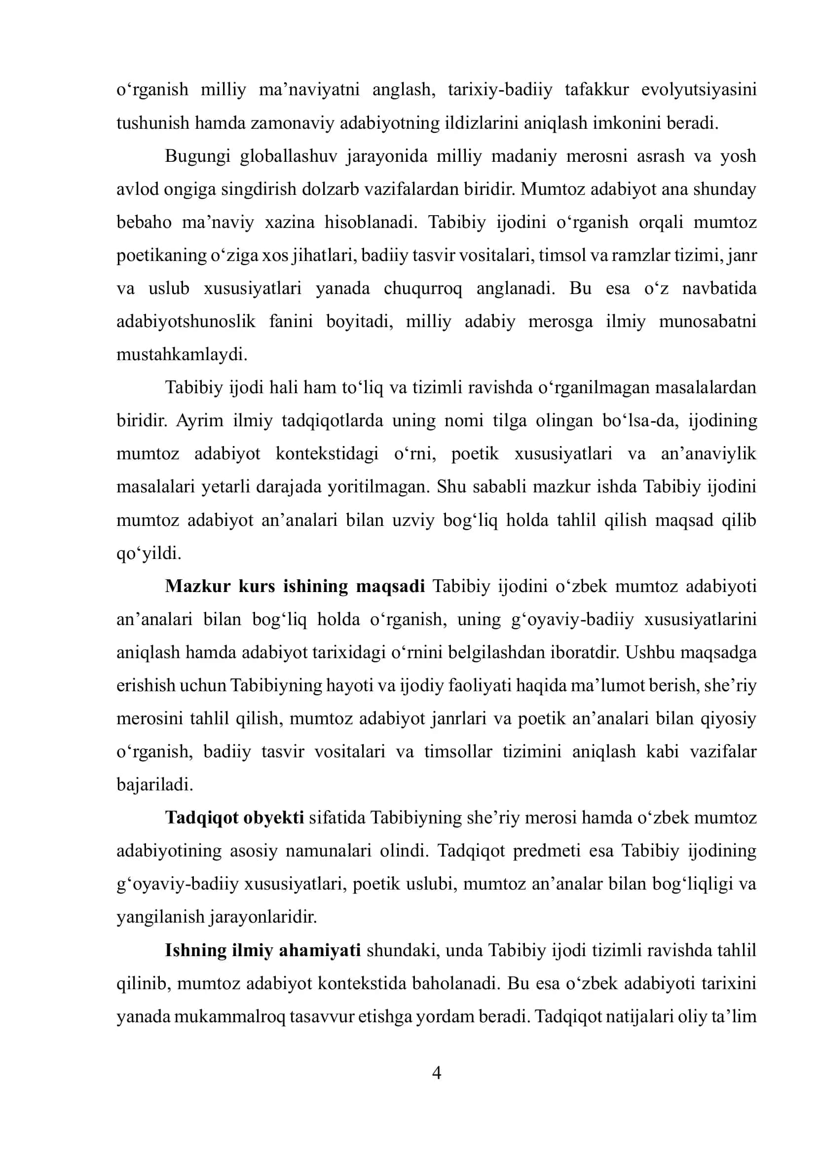 TABIBIY VA MUMTOZ ADABIYOT 3