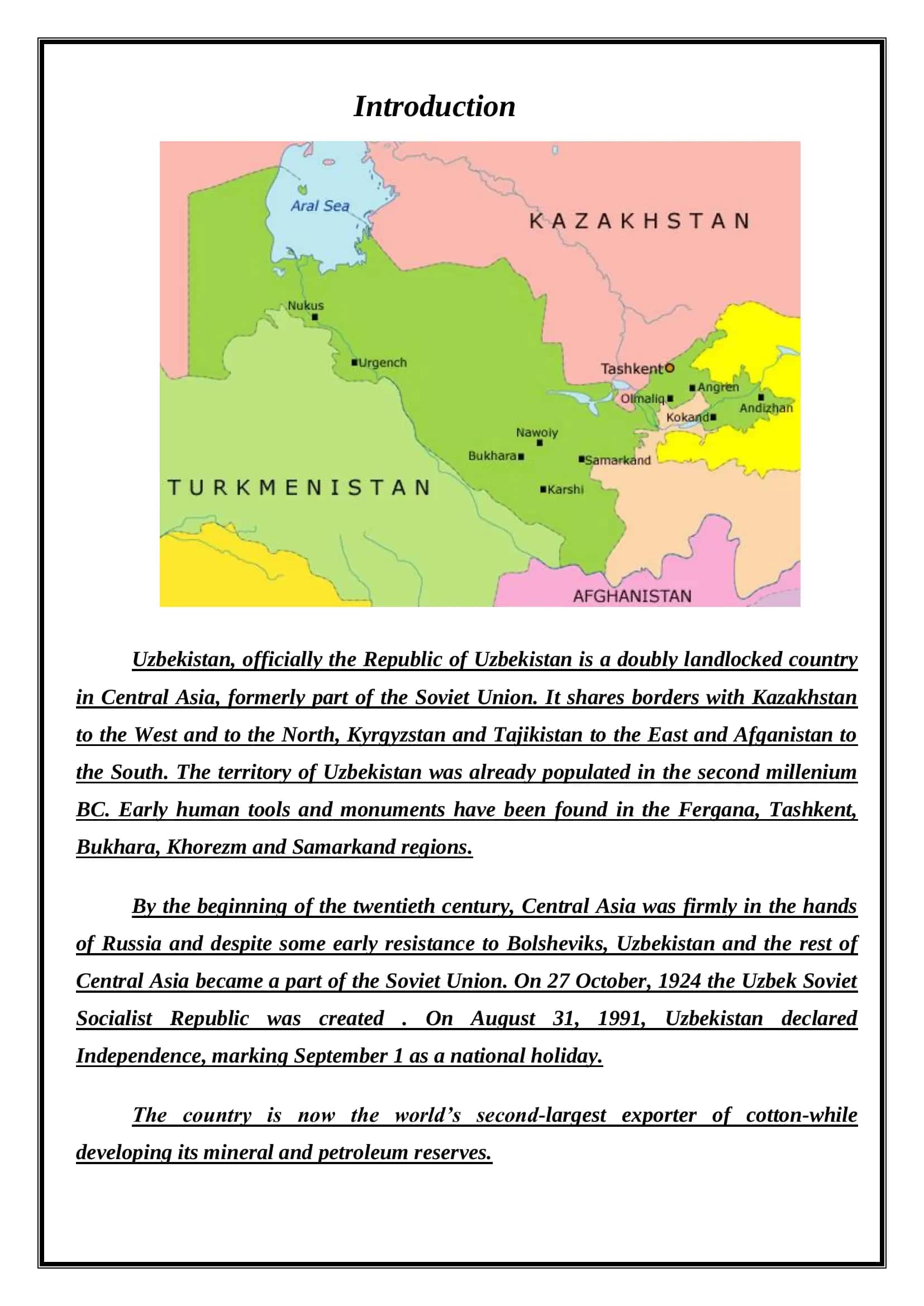 ANCIENT CITITES OF UZBEKISTAN 3
