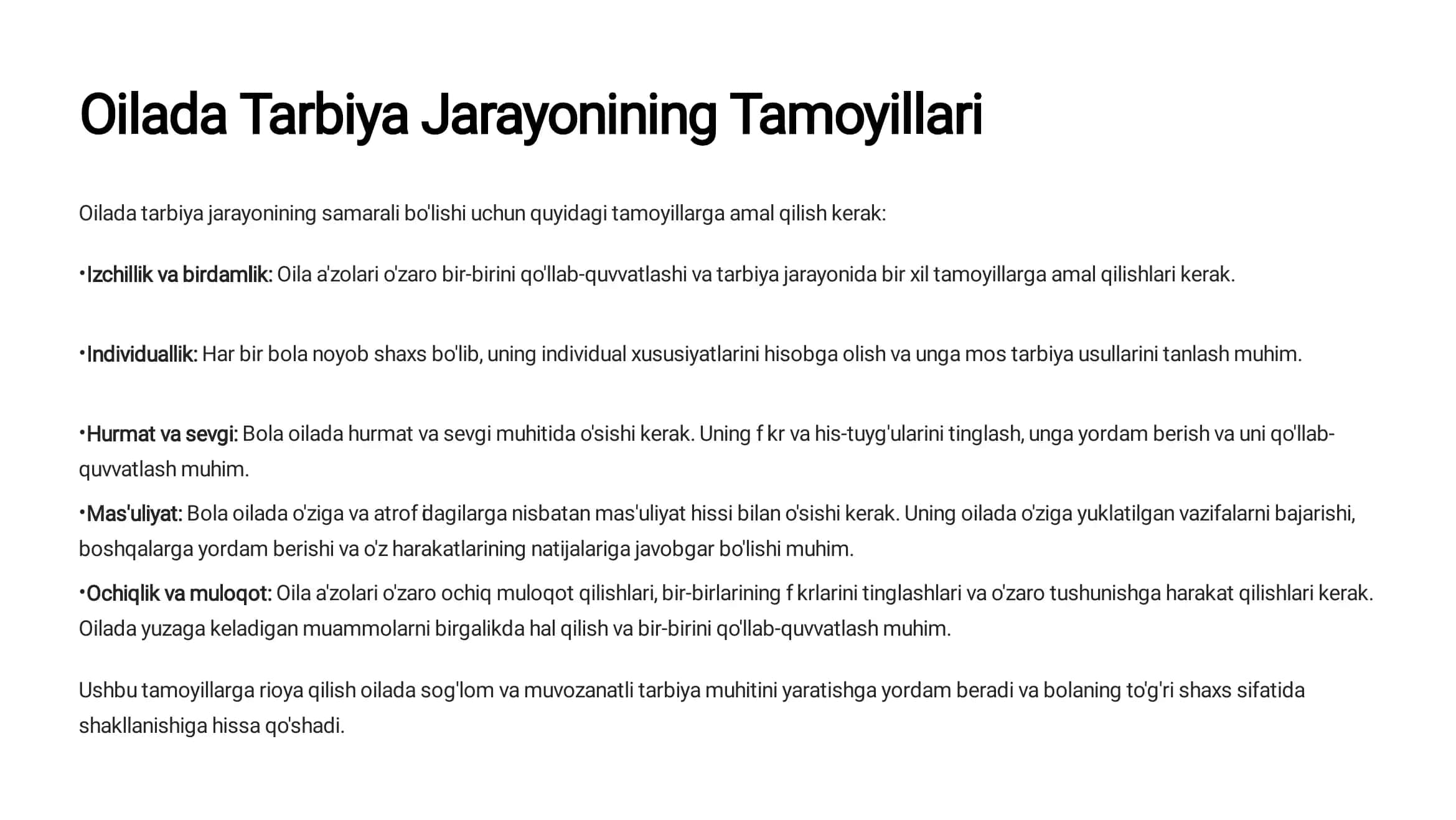 Oilada Tarbiya Asoslari 3
