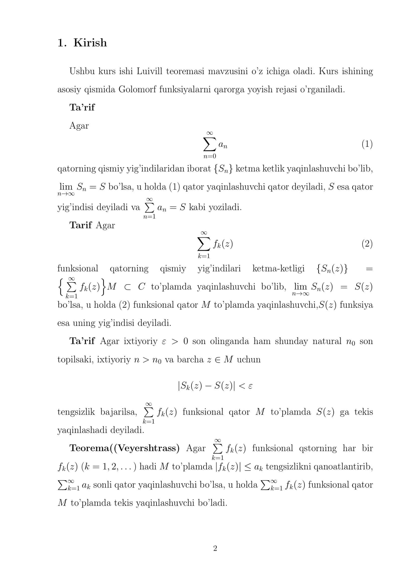 Luivil teoremasi 3