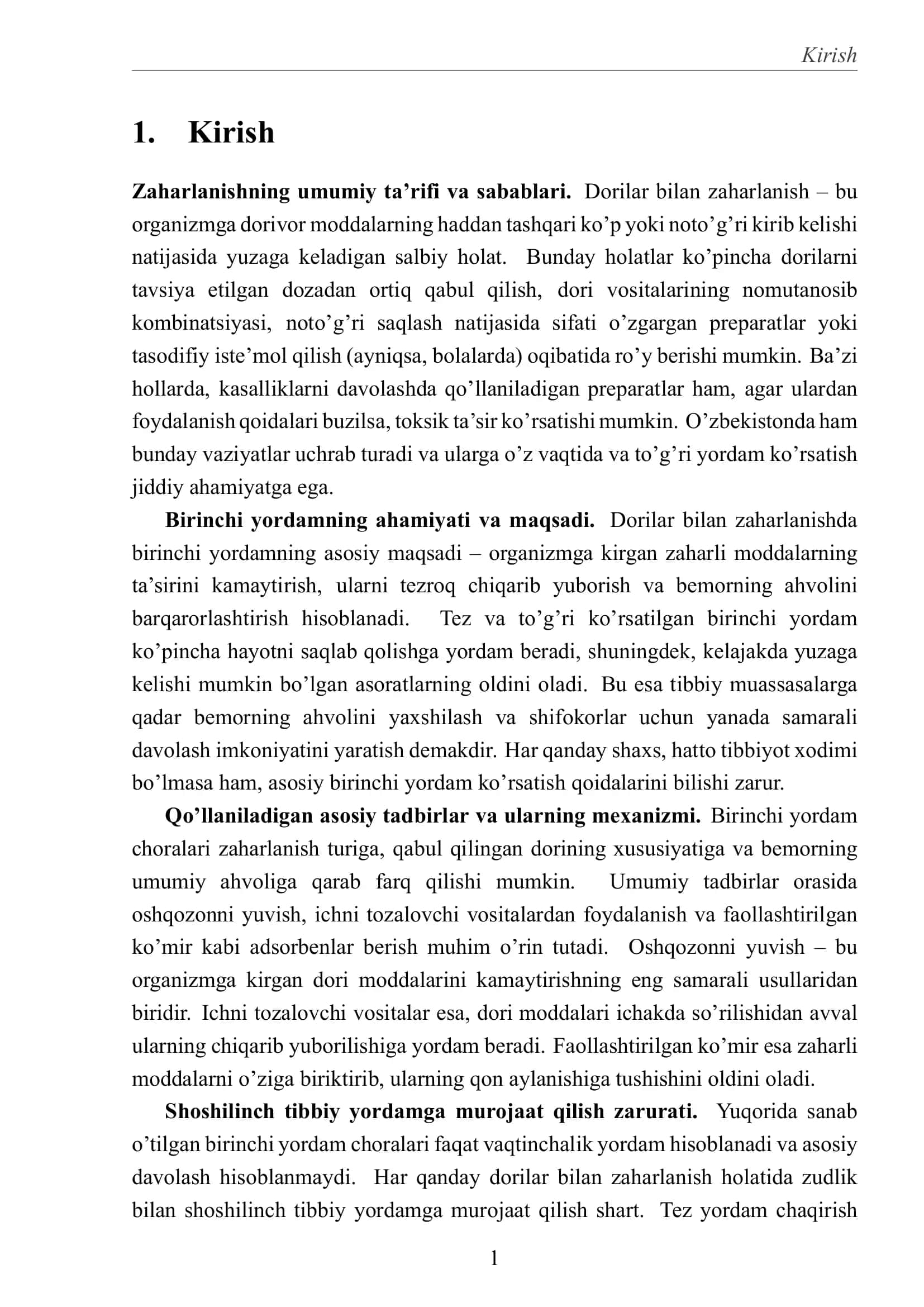 dorilar bilan zaharlanishda birinchi yordam 3