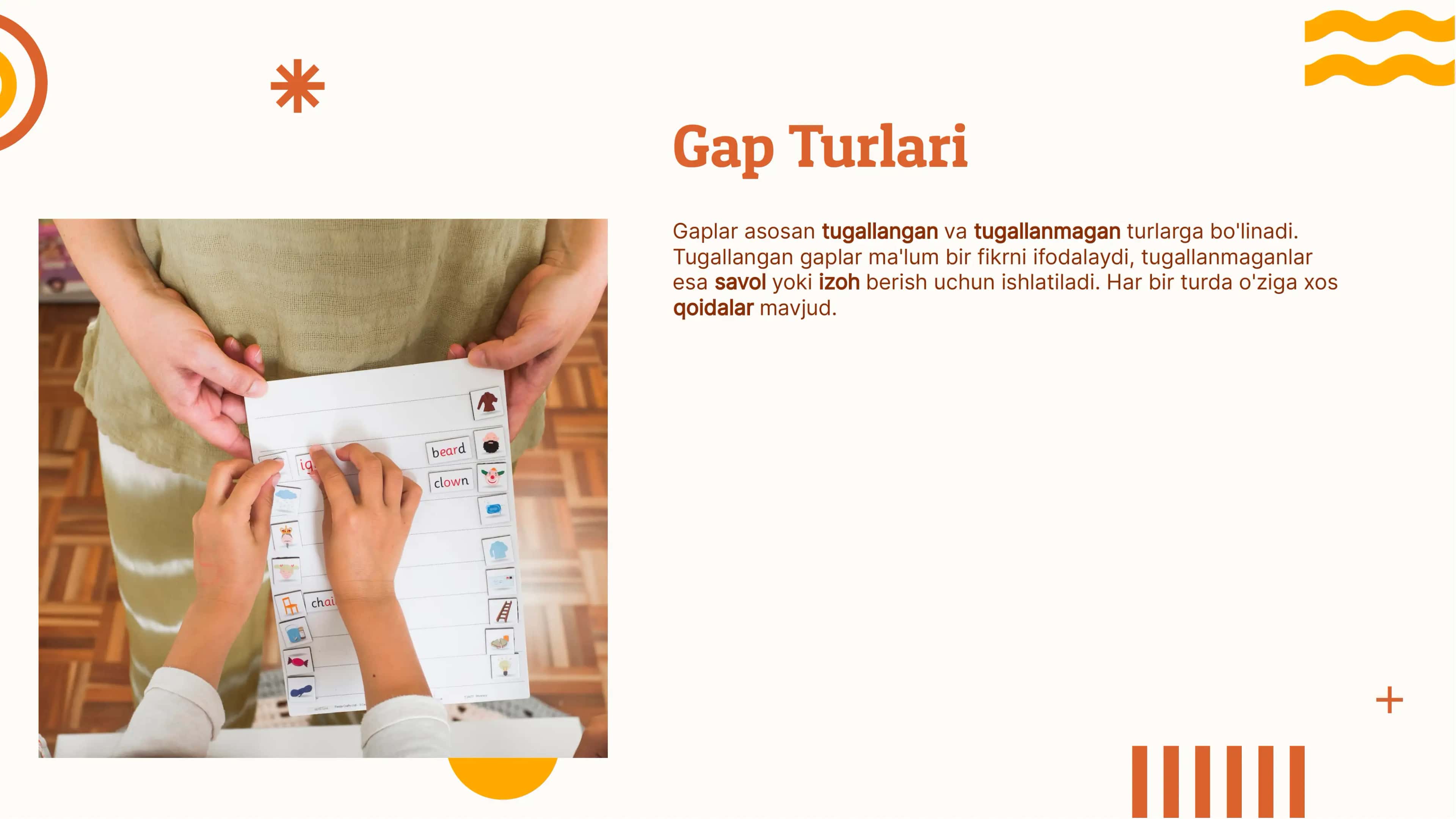 Gapning Tuzilishi va Turlari 3