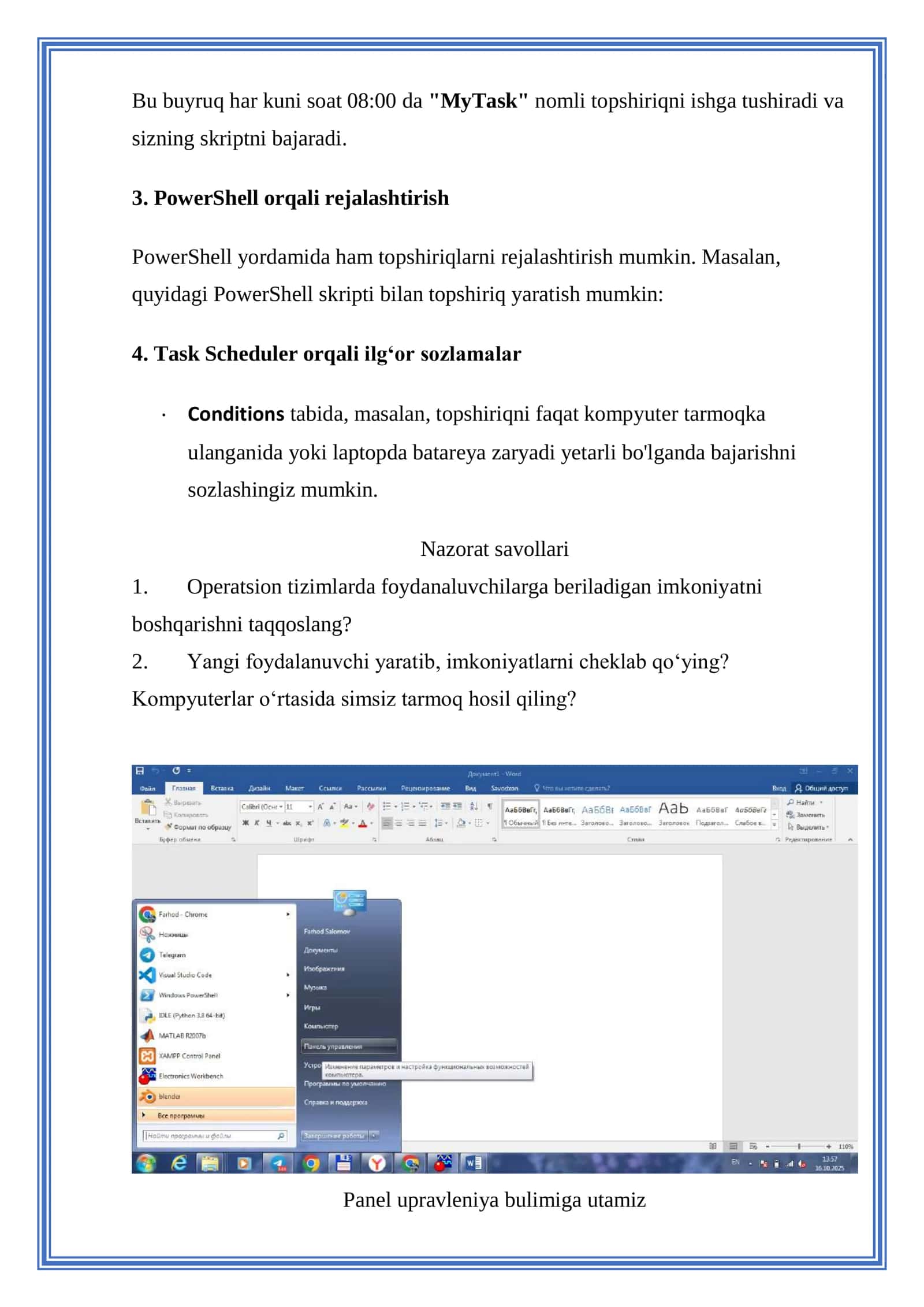 OPERATSION TIZIMLAR 3