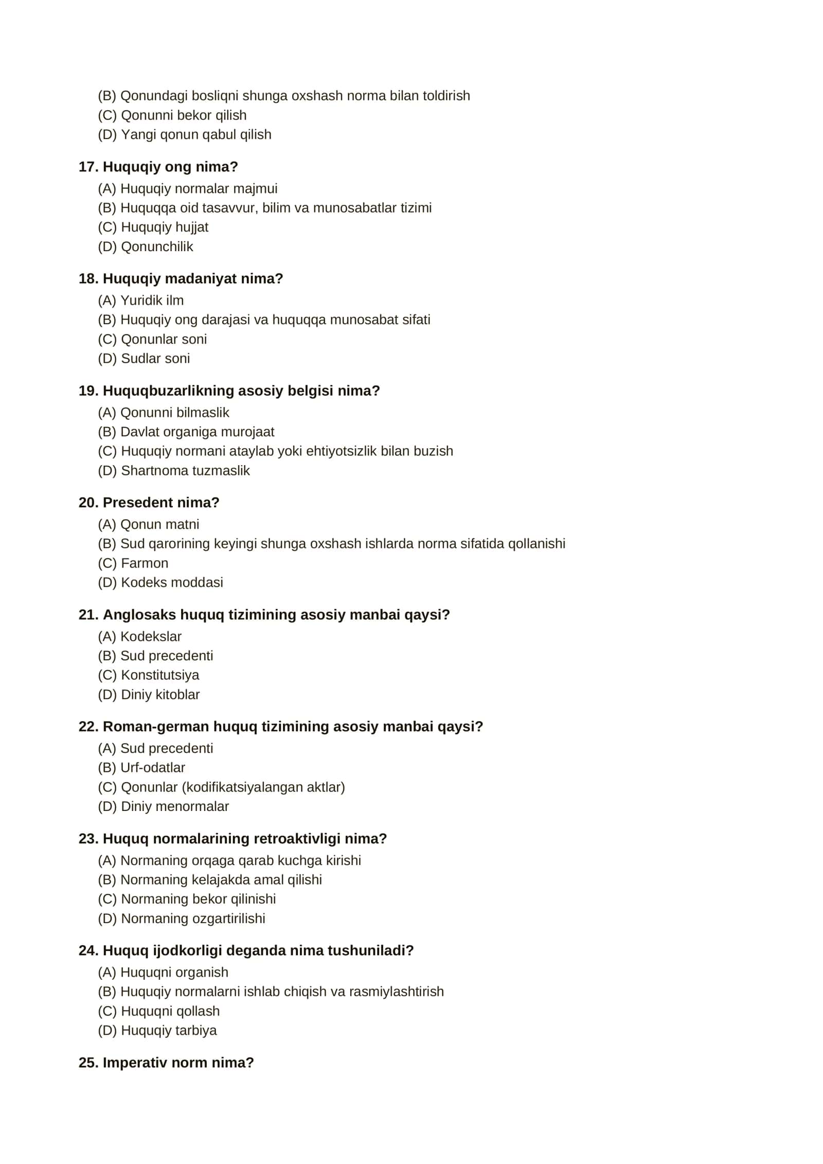 HUQUQ FANIDAN MONITORING TESTI 3