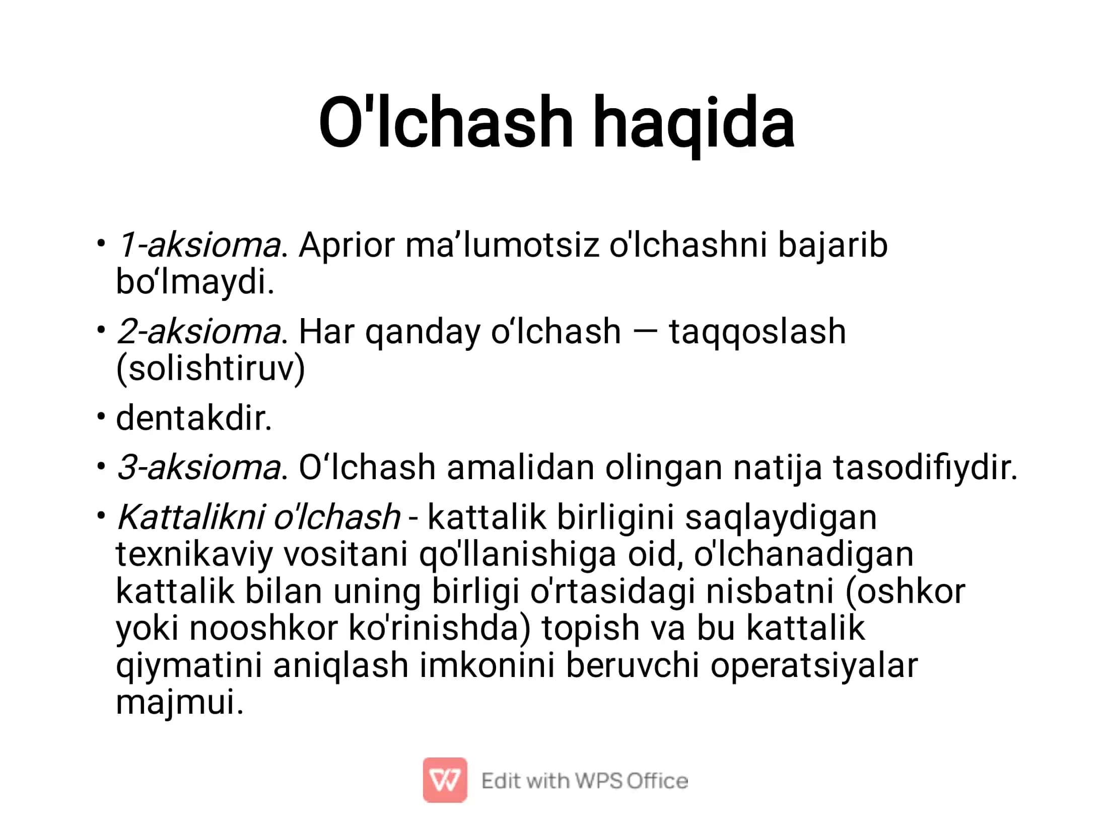 Elektr tokini o'lchashlar 3