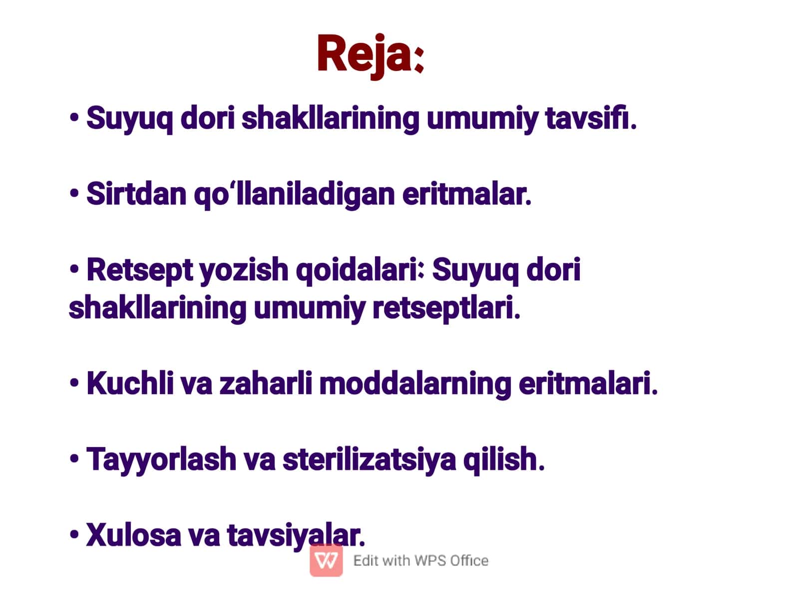 suyuq dori shakllari va ularga retsept yozish 3
