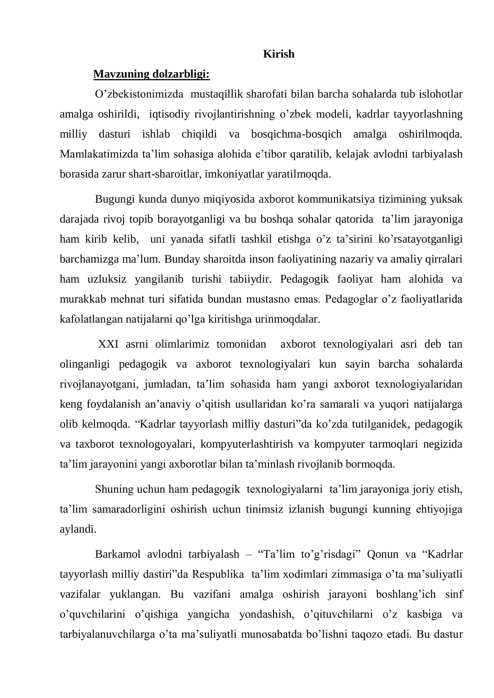 Pedagogik Texnologiyalar 3