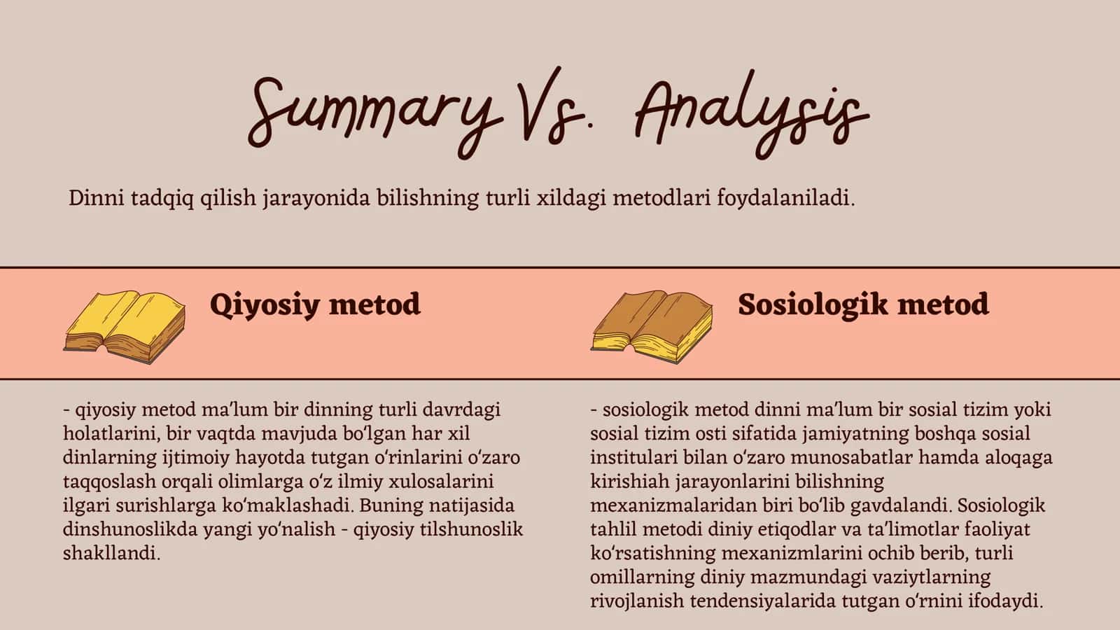 Dinlarni tadqiq etish metodologiyasi 3