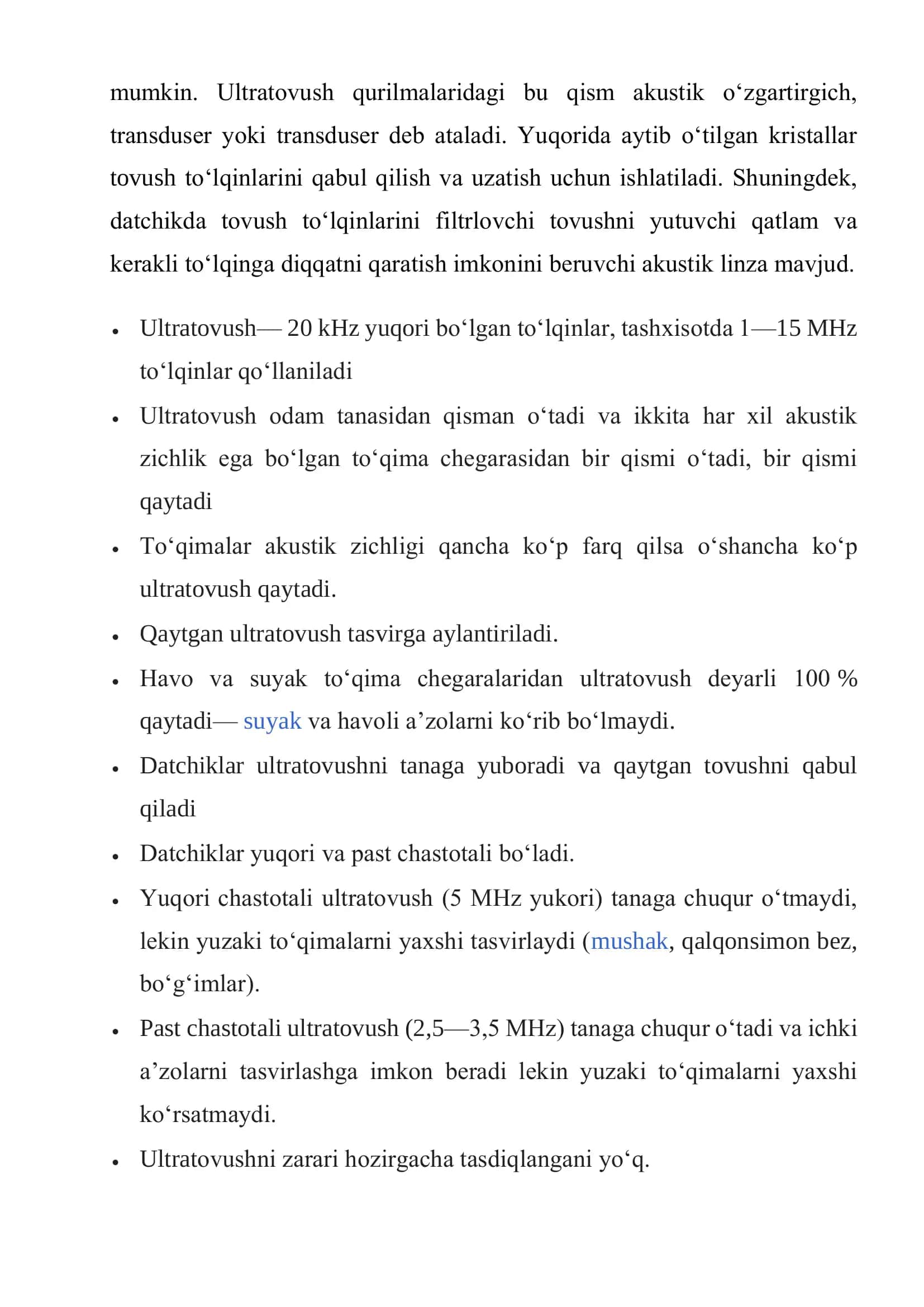 Ultratovush va uning tibbiyotda qo'llanilishi 3