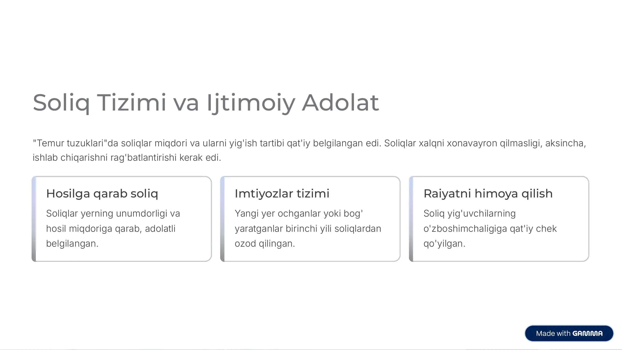 Amir Temur Iqtisodiy 3