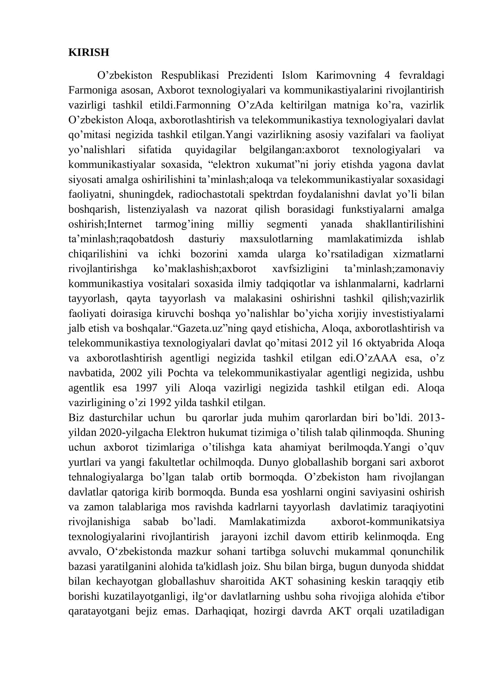 Botirali Taksipark MCHJ ma’lumotlar bazasini yaratish 3