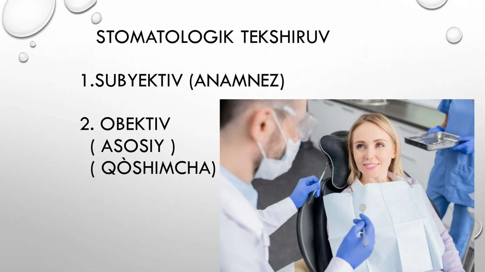ORTOPEDIYADA STOMATOLOGIYADA BEMORLARNI QÒSHIMCHA TEKSHIRISH USULLARI 3