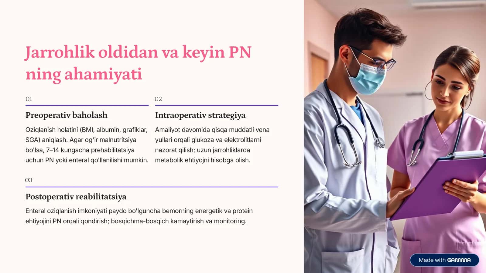 Jarrohlik paytida parenteral ovqatlantirishga kirish 3