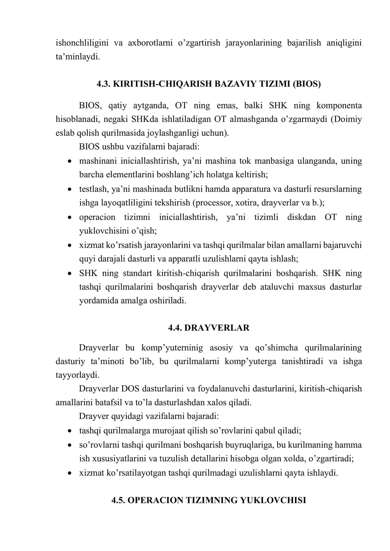 KOMP’YUTERNING YUKLANISH JARAYONI 3