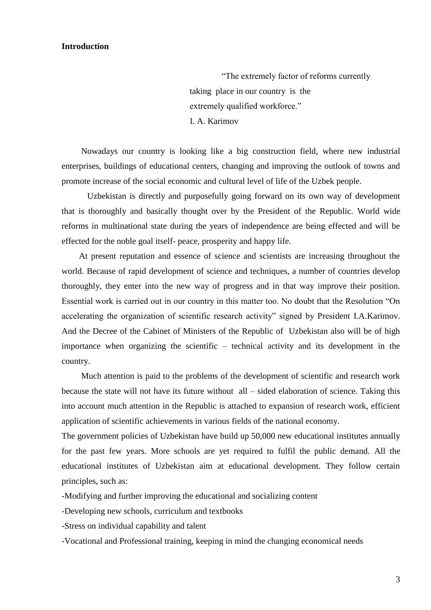 Course Paper on "The Marked Differences Between Full and Colloquial Styles" 3
