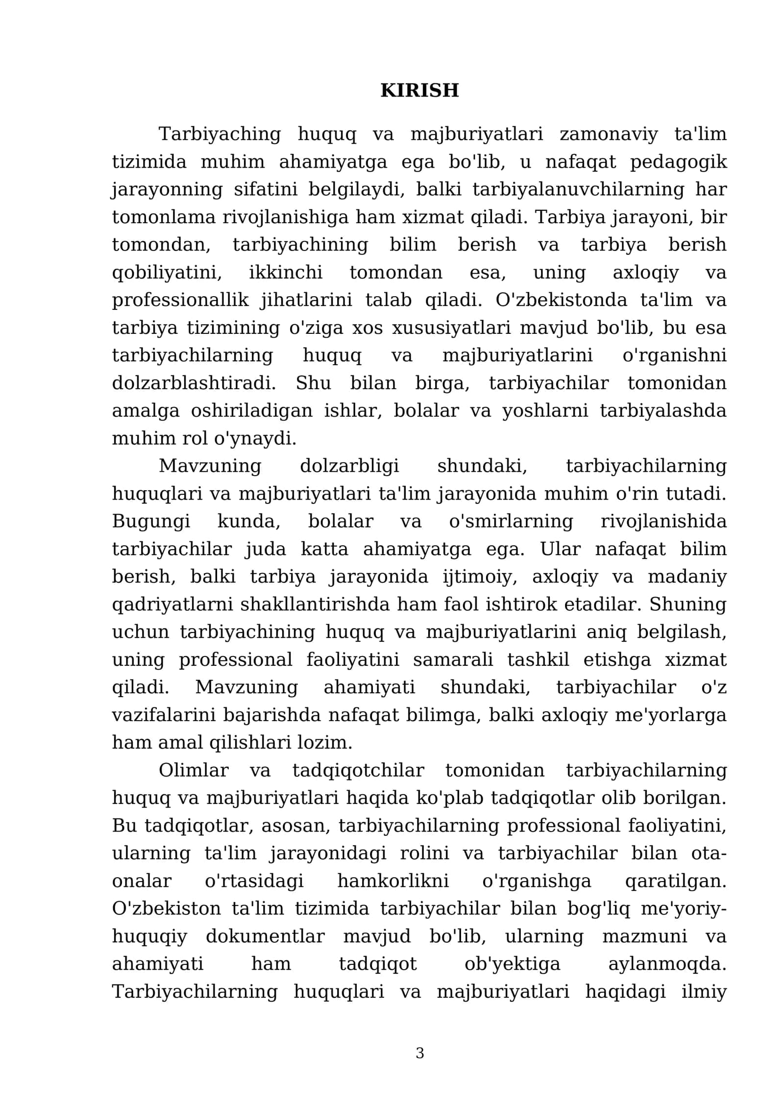 Tarbiyaching huquq va majburiyatlari 3