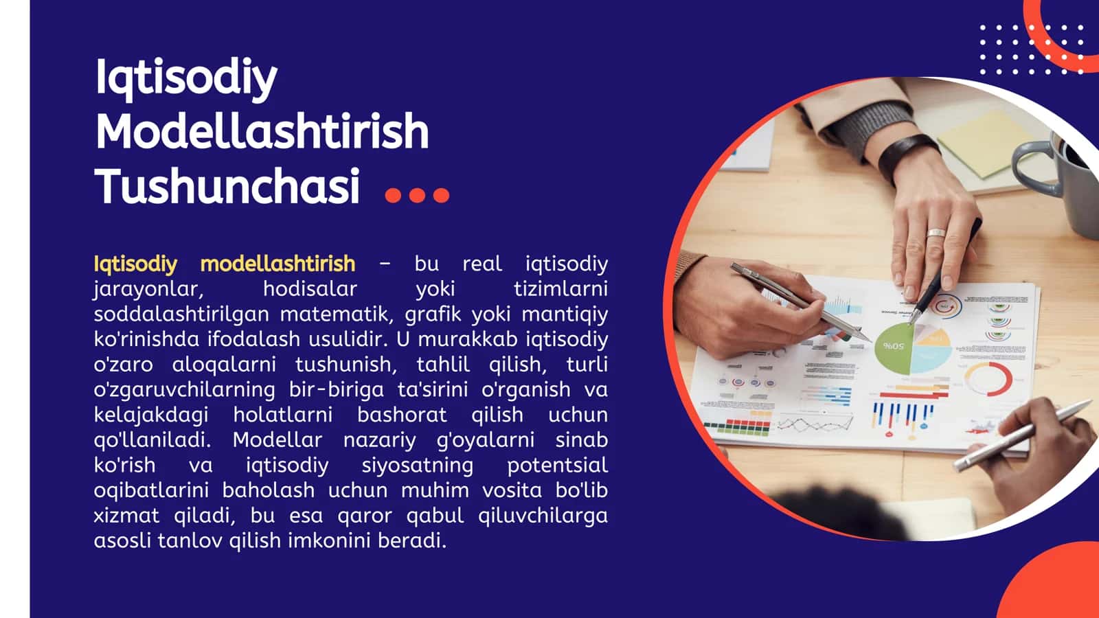 Iqtisodiy Modellashtirish Tushunchasi 3