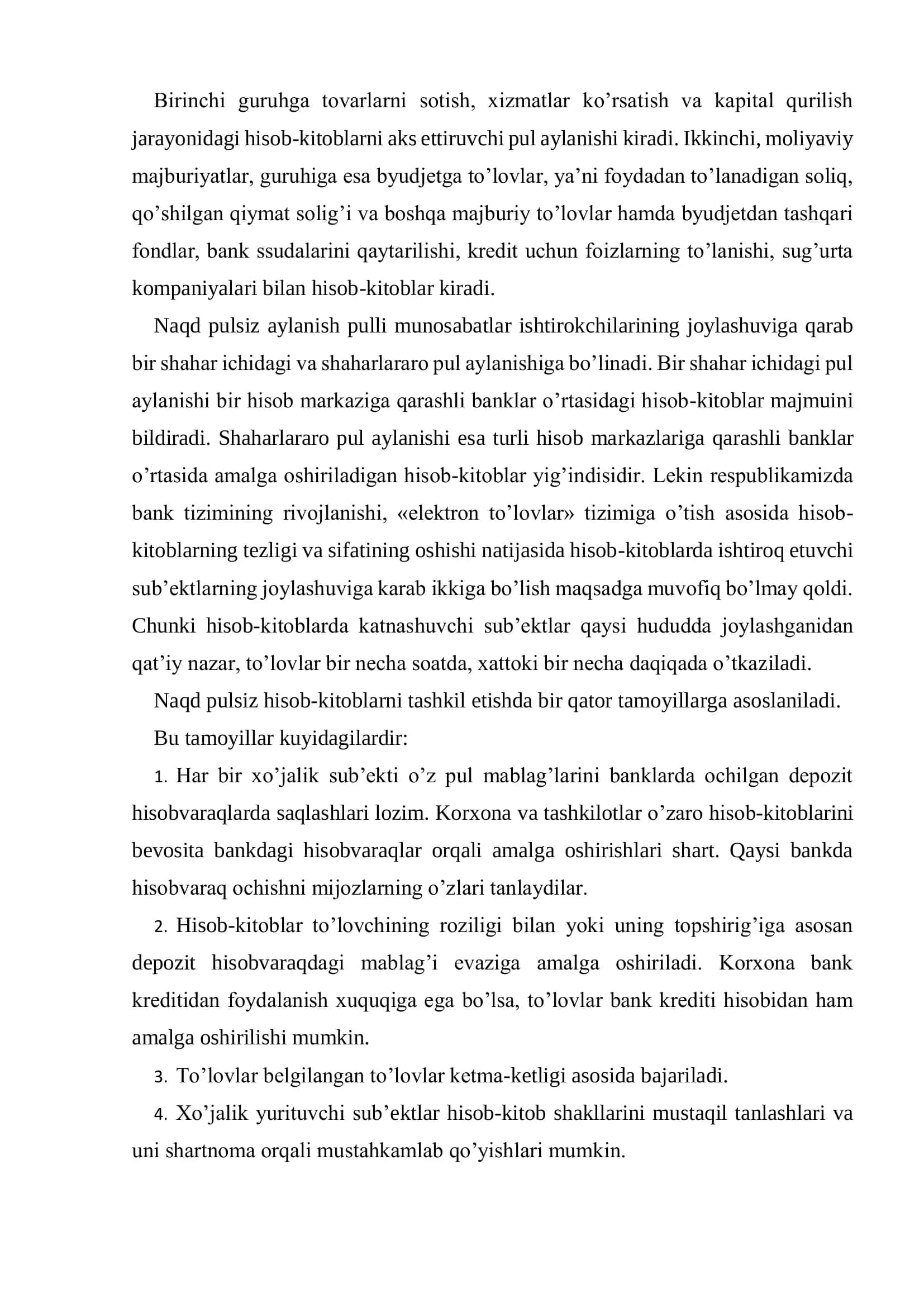 Naqd pulsiz hisob-kitob operatsiyalari hisobi 3
