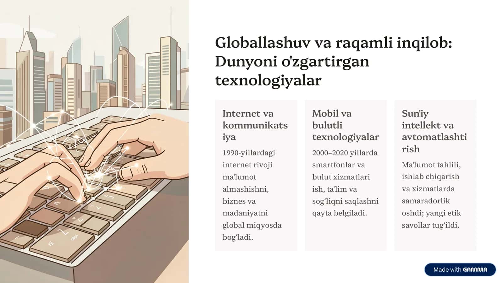 Jahon taraqqiyoti 4 Asosiy tendensiyalar va istiqbollar 3