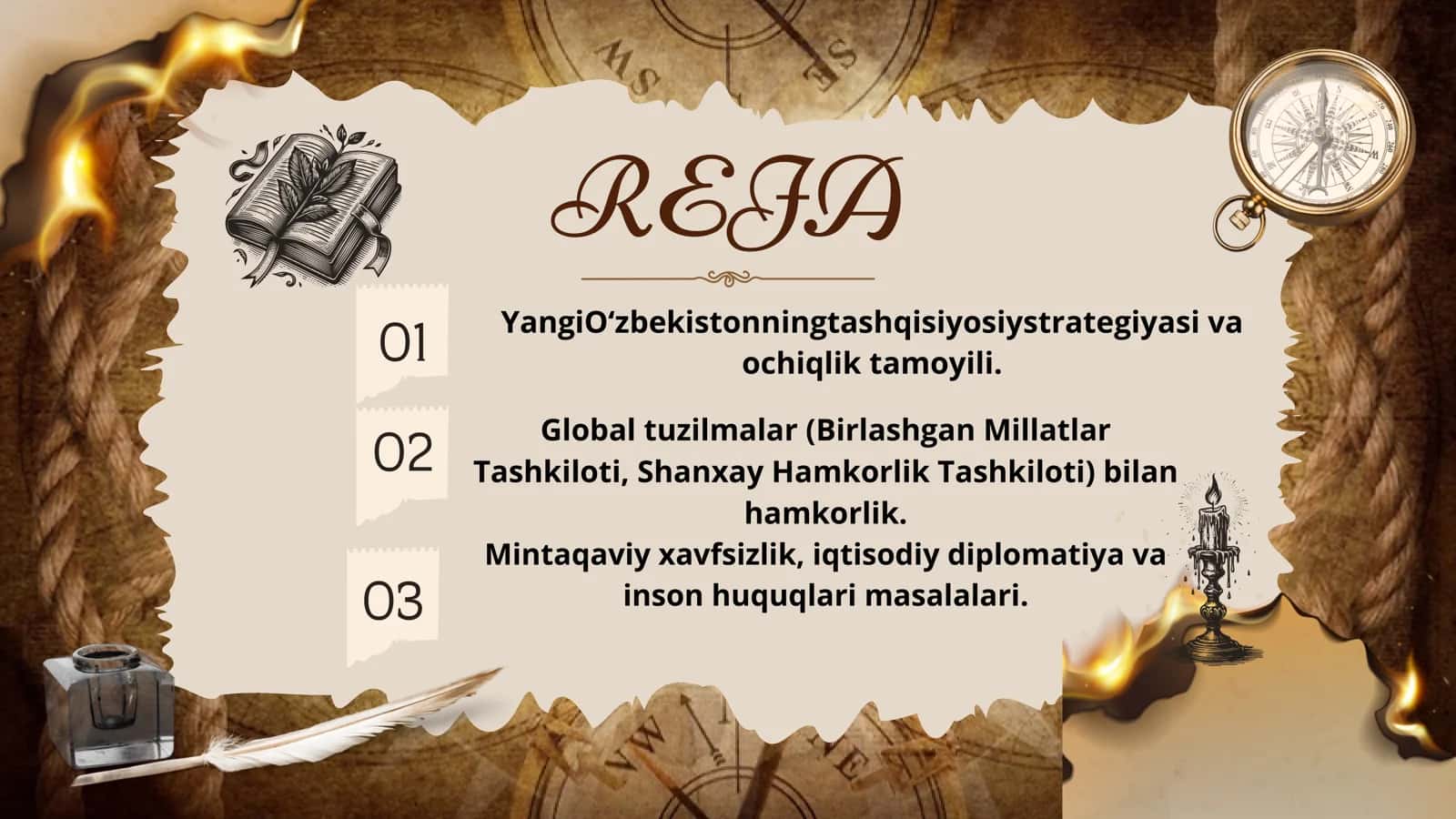 O‘ZBEKISTON VA JAHON HAMJAMIYATI HAMKORLIGI 3