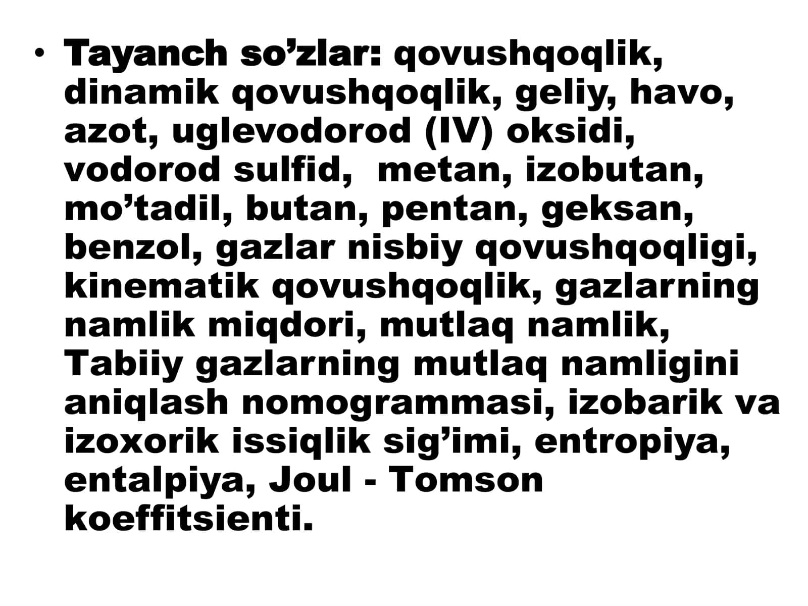 Gazlarning qovushqoqligi va uni aniqlash usullari 3