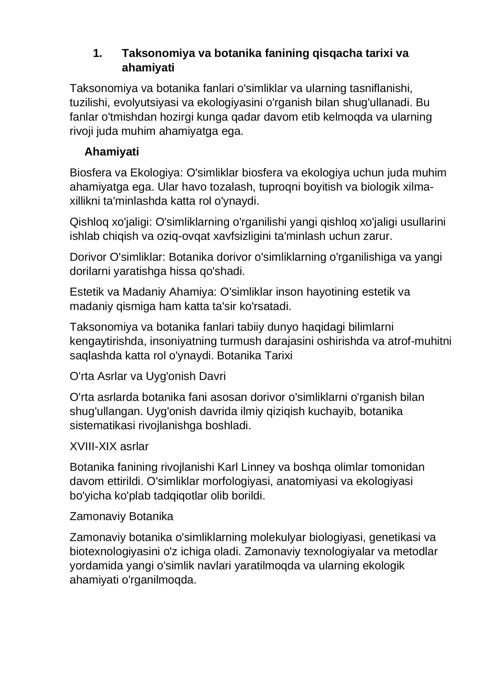Taksonomiya va botanika fanlariga hissa qushgan olimlar 3