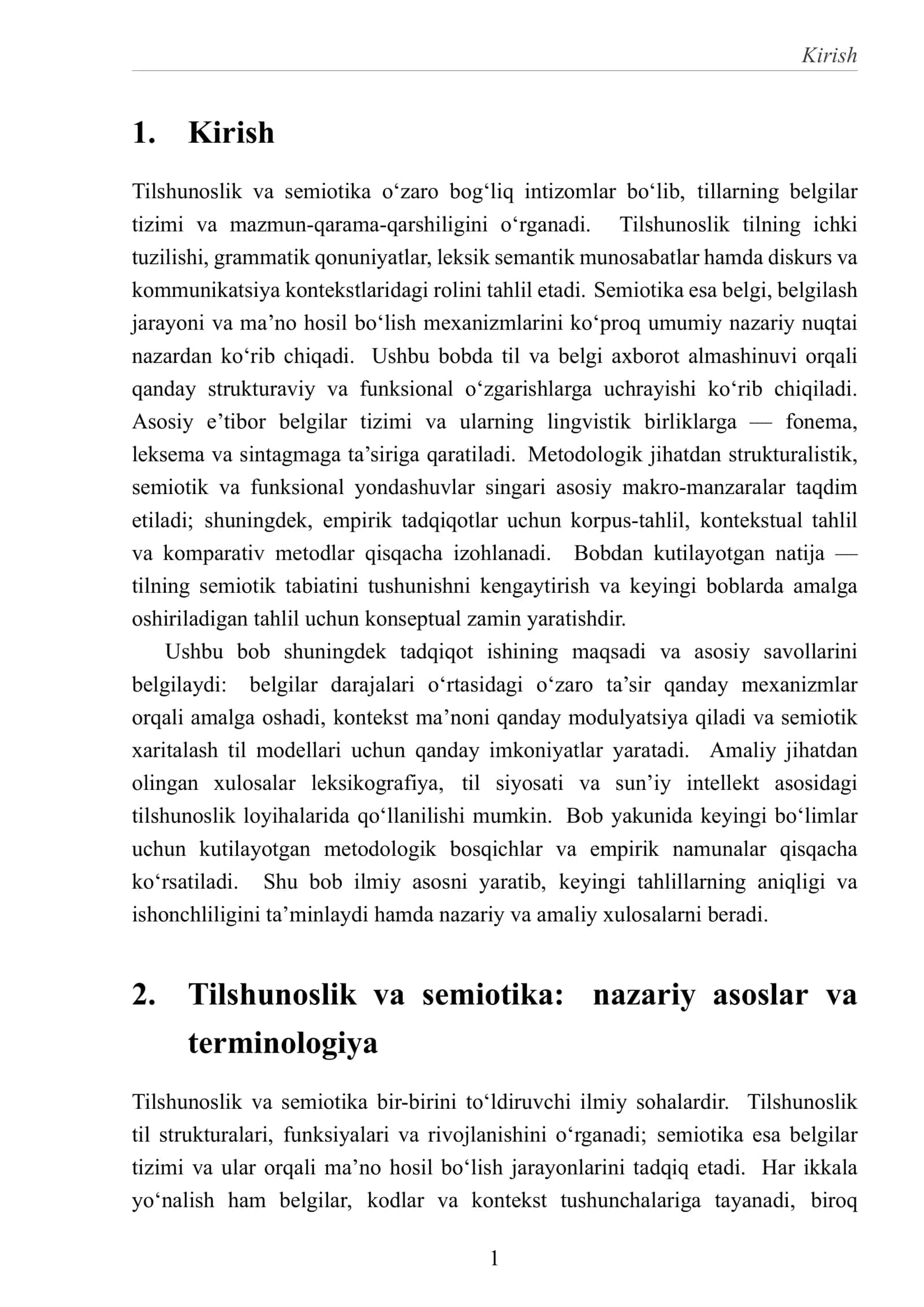 Tilshunoslik va semiotika 3