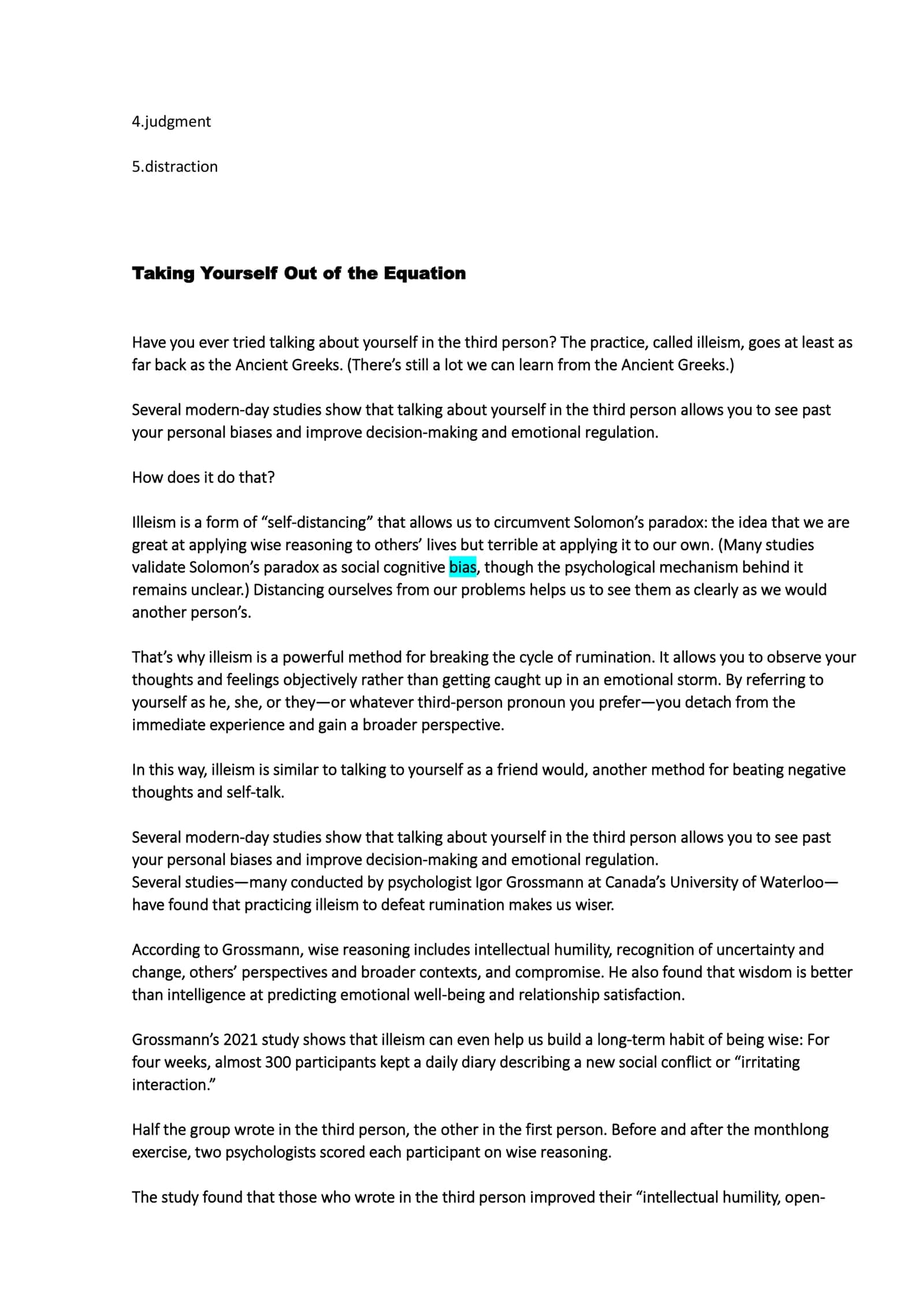 Articles for improve reading skills (elementary) 3