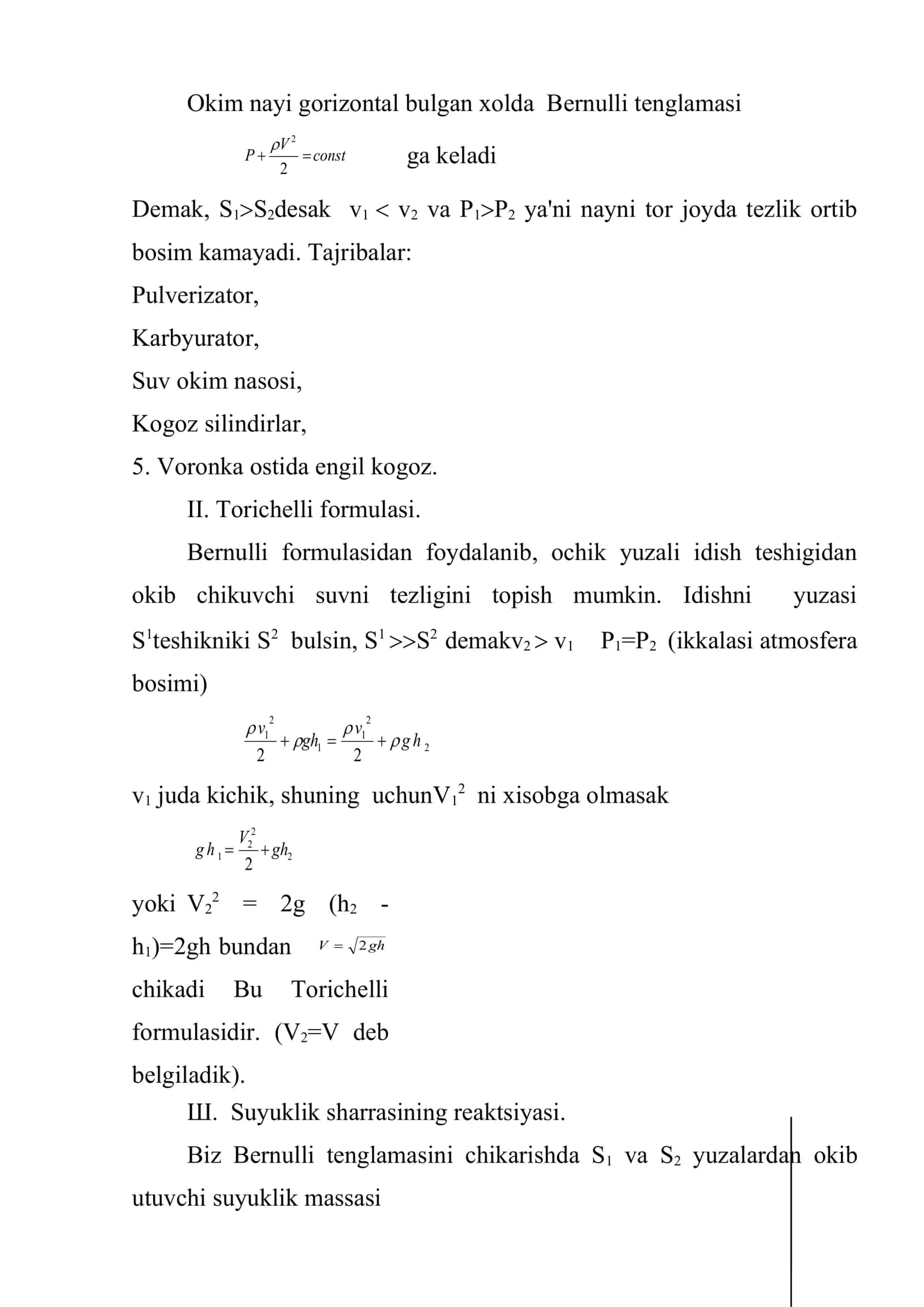 Bеrnulli tеnglamasi 3