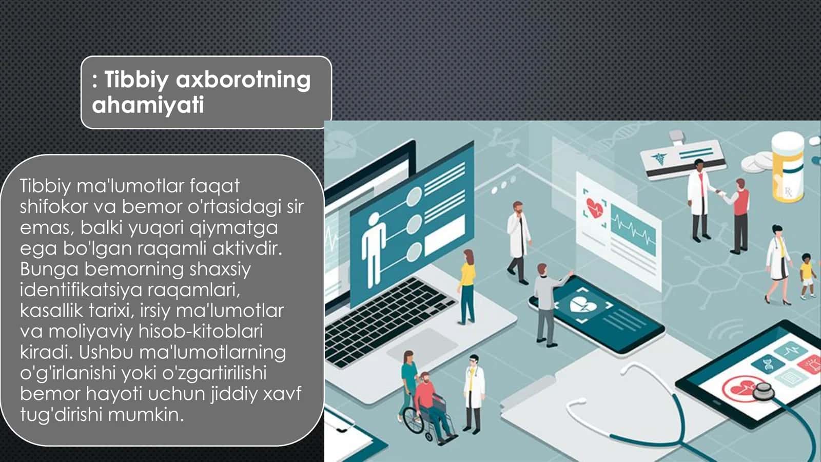 Tibbiyotda axborot texnologiyalari 3