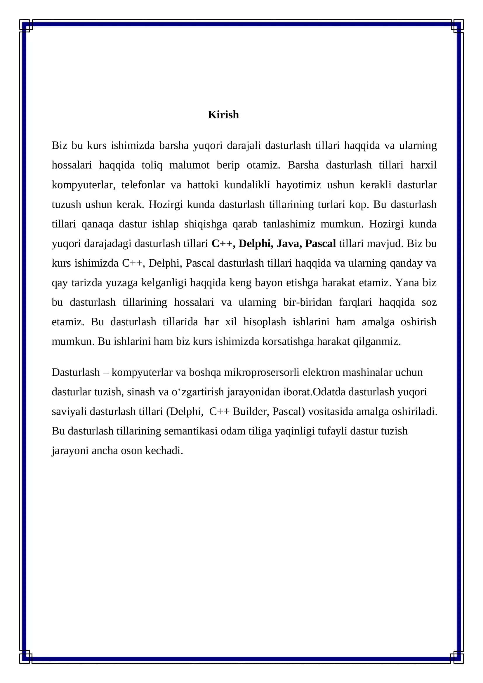 C++ tilida funktsiya 3