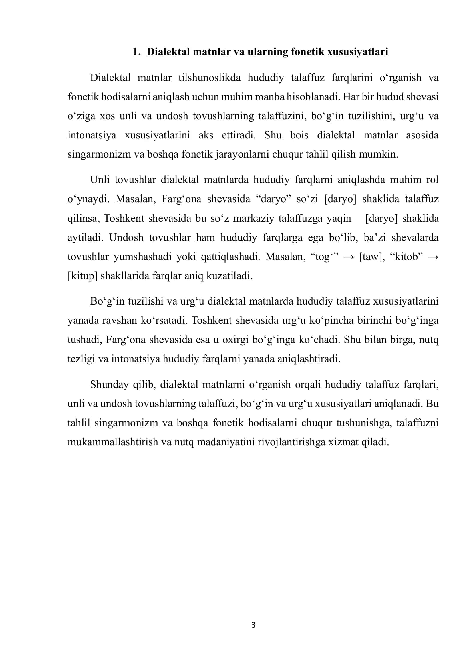 Singarmonizm hodisasi 3