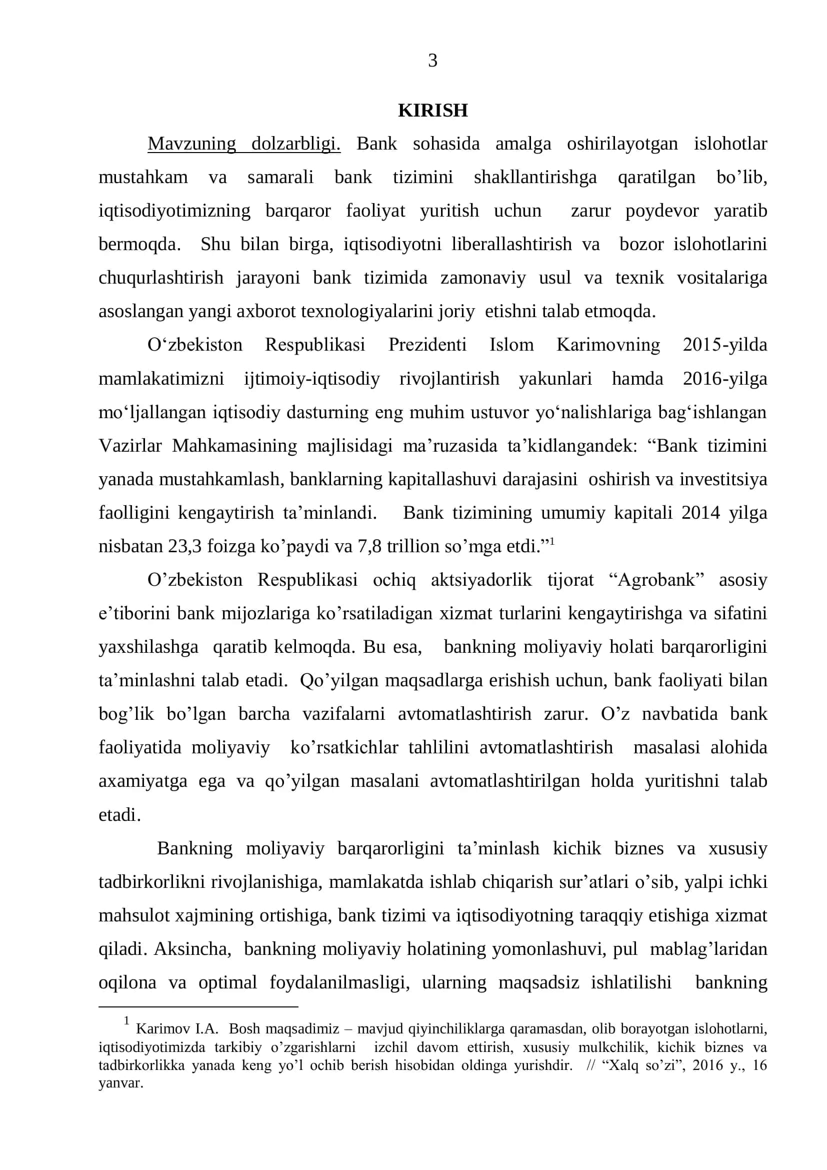 BANKDA AXBOROT TEXNOLOGIYALARINI QO‟LLASH 3