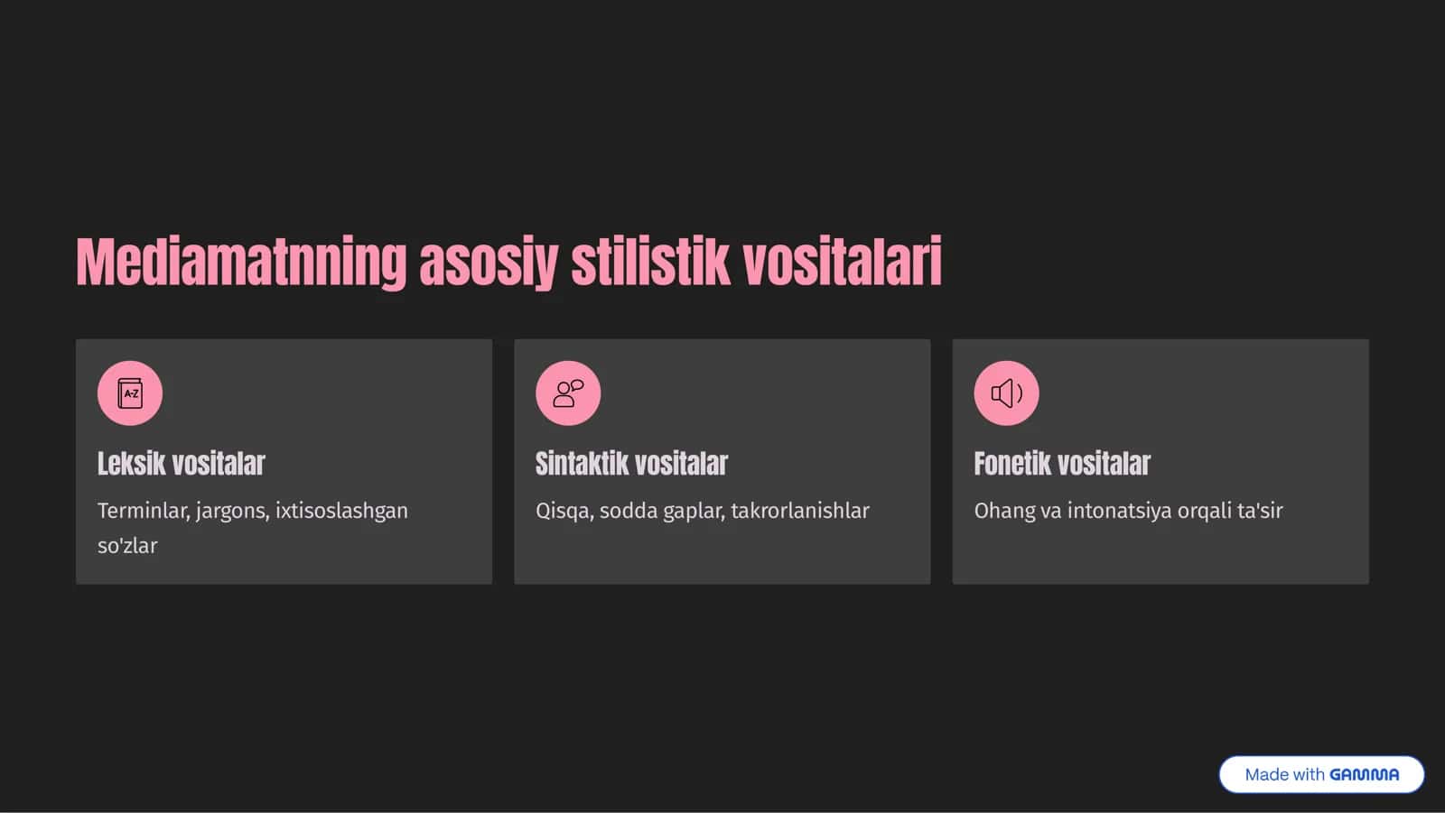 Mediamatnlarning Stilistik Xususiyatlari 3