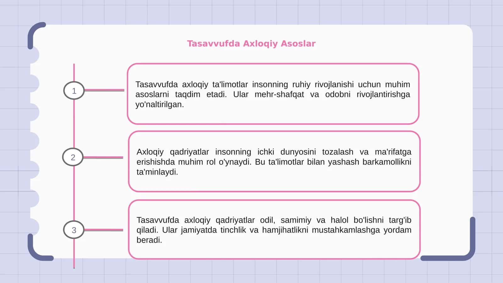 Tasavvufda axloqiy ta'limotlar 3