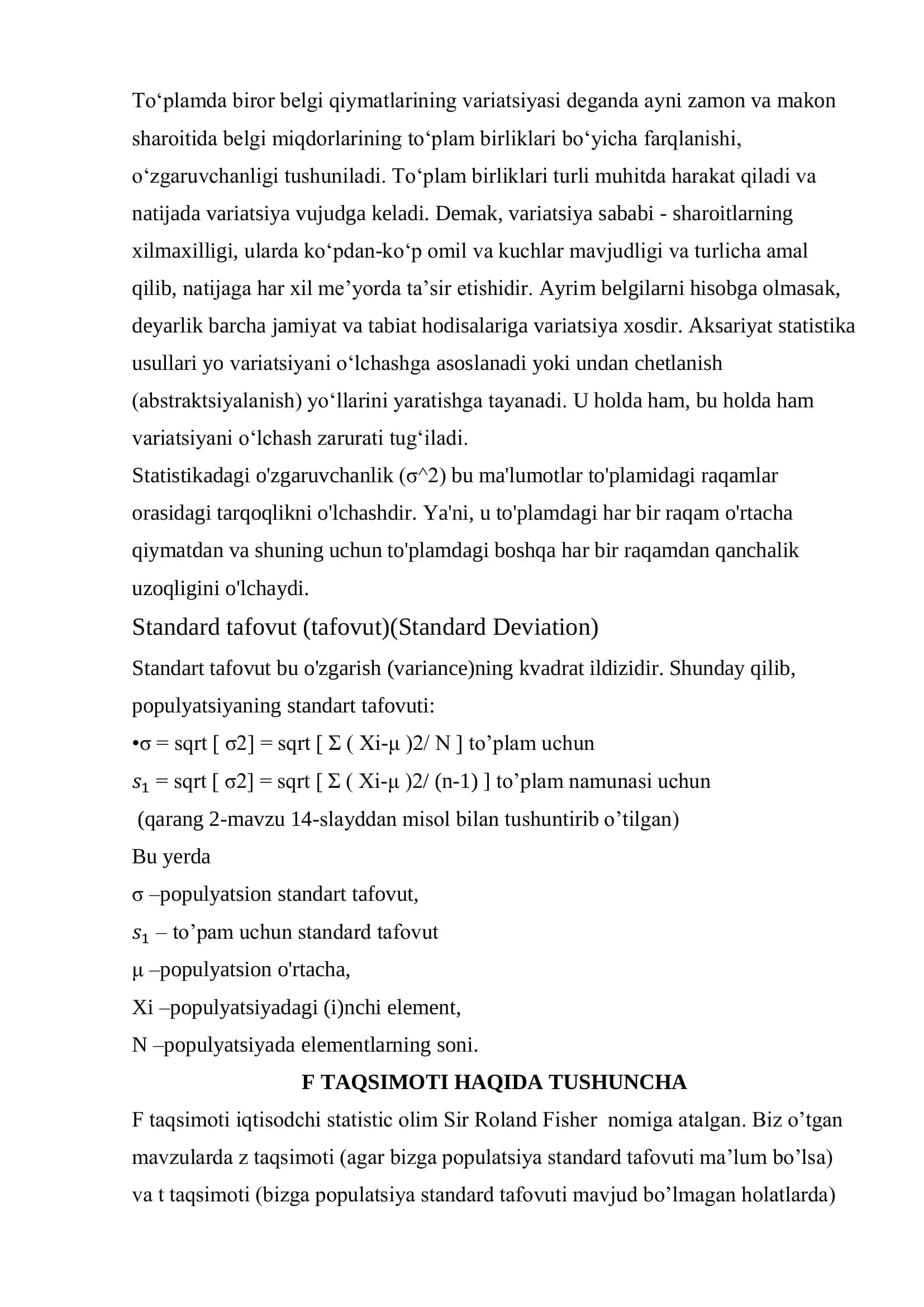 Variatsiya tahlili 3