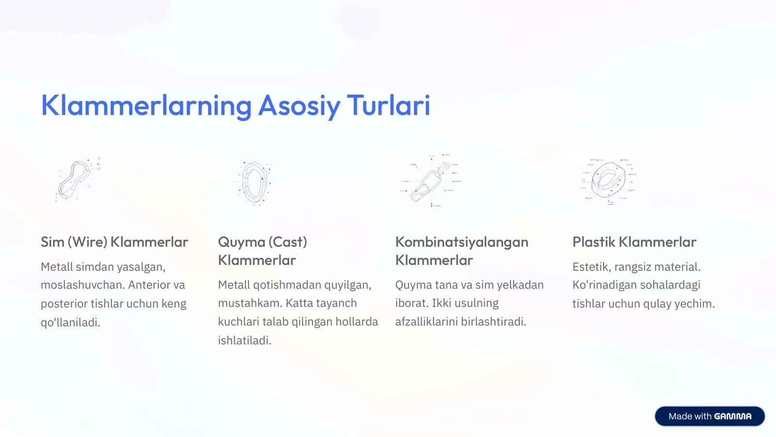Klammerlar: Turlari, Vazifalari va Tarkibiy Qismlari 3